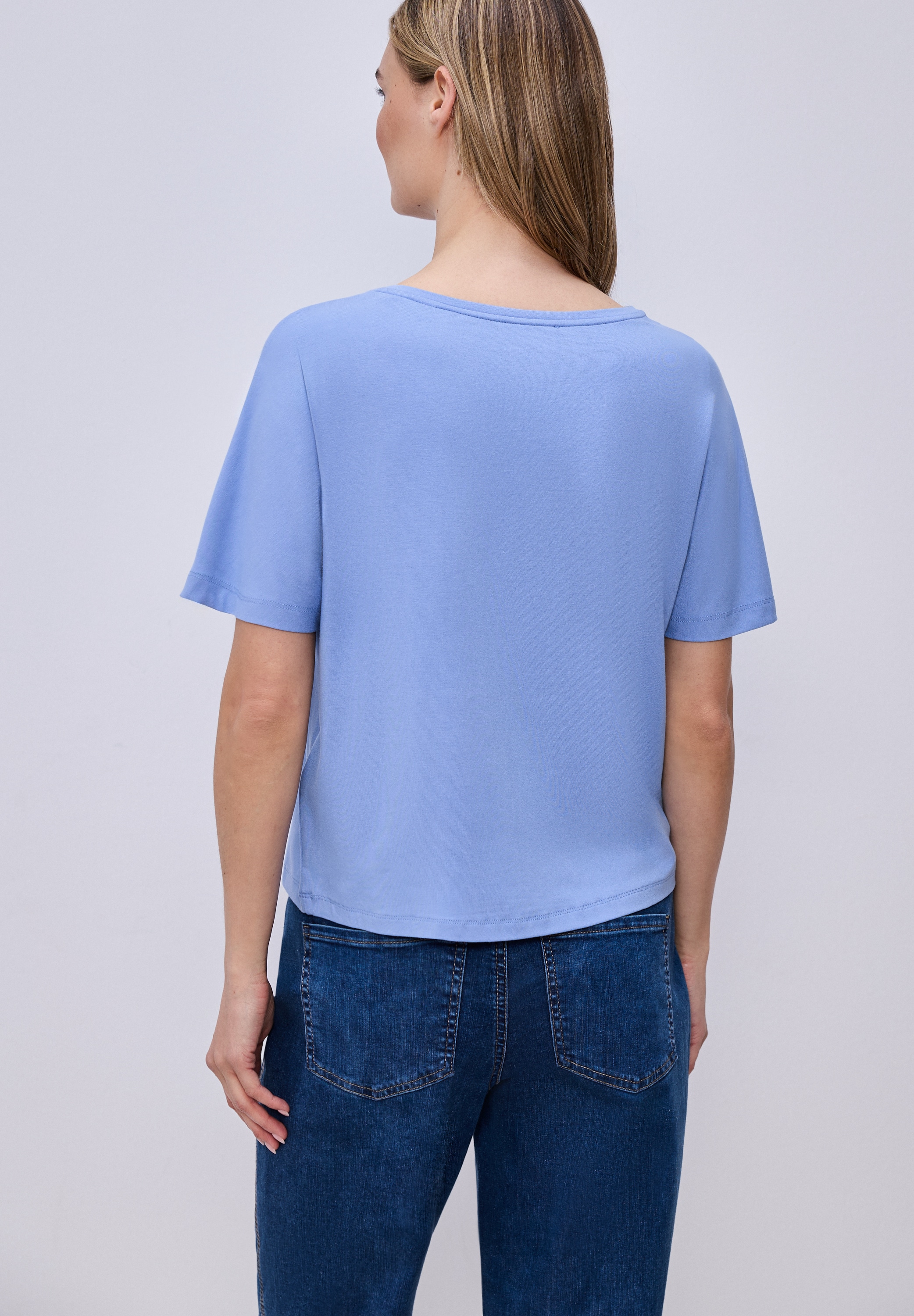 STREET ONE T-Shirt mit Stretchanteil