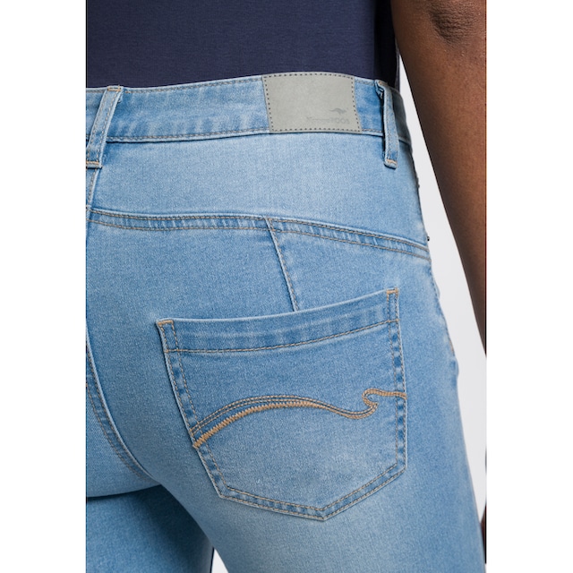 KangaROOS Slim-fit-Jeans »CROPPED HIGH WAIST SLIM FIT«, NEUE KOLLEKTION  online bei OTTO