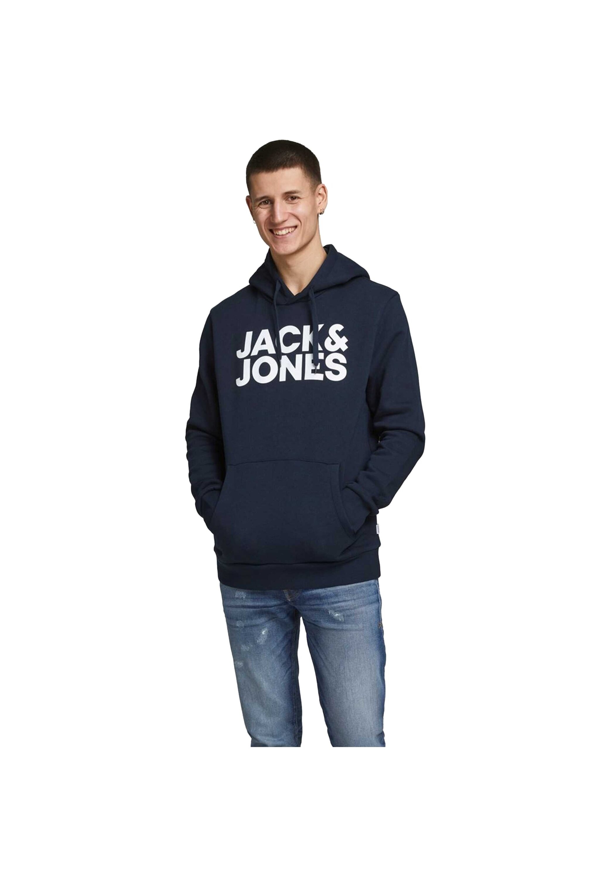 Jack & Jones Sweatshirt »Sweatshirt JJECORP LOGO SWEAT HOOD 2er Pack«