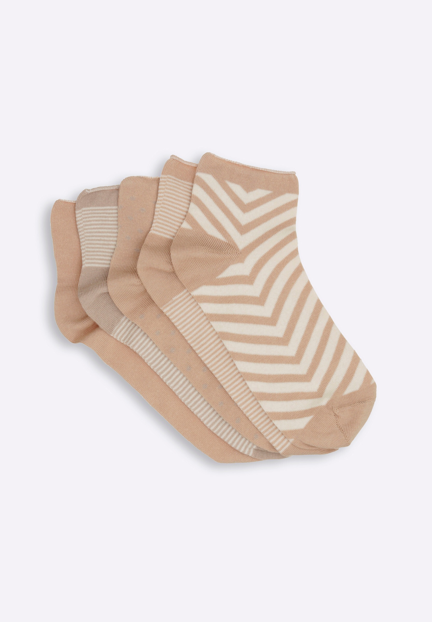 Witt Socken »Damen-Sneakersocken Damen-Sneakersocken 5 Paar« 5 Stk. tlg.