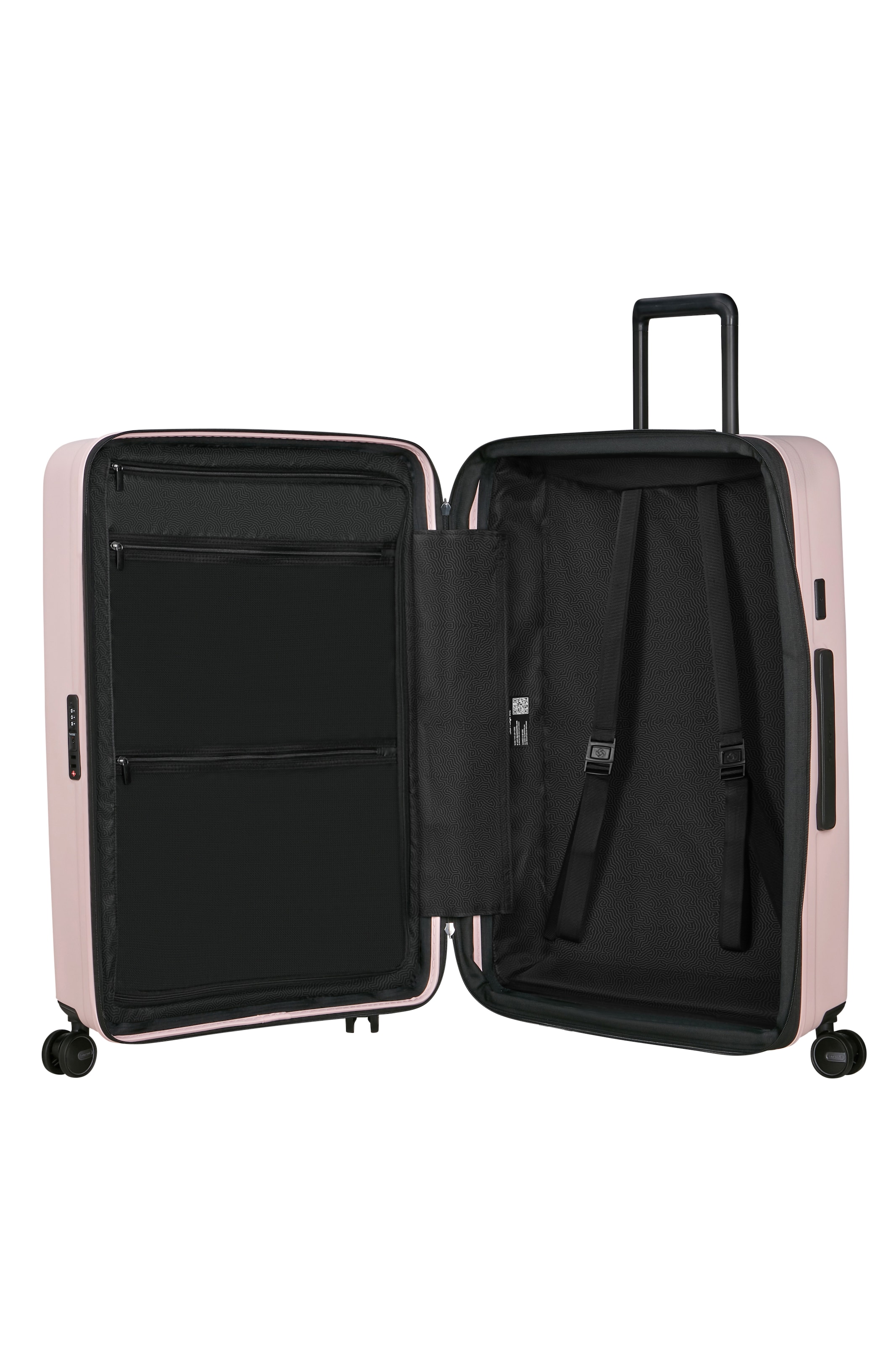 Samsonite Hartschalen-Trolley »RESTACKD, verschiedene Größen und Farben« mit Packtaschen,  99 l 4 Rollen Unisex Koffer für Ferien und Geschäftsreise, mit Volumenerweiterung