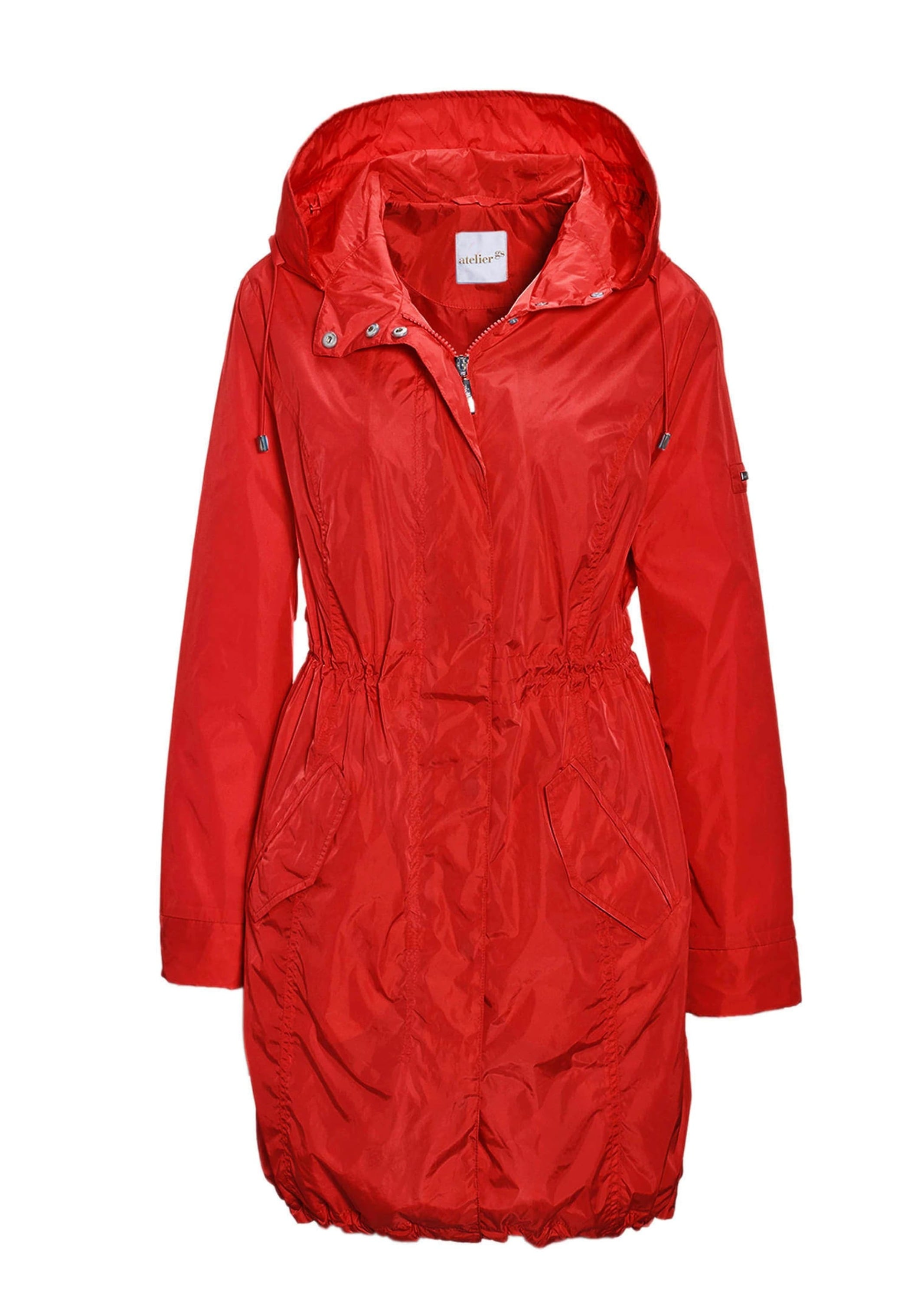 GOLDNER Kurzjacke »Kurzgröße Trendiger leichter Regen Parka aus funktionalem Material«