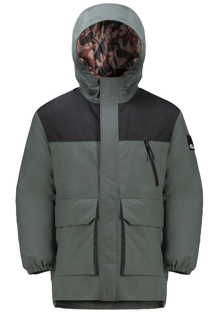 Jack Wolfskin Funktionsparka »TEEN 2L INS PARKA Y«, mit Kapuze