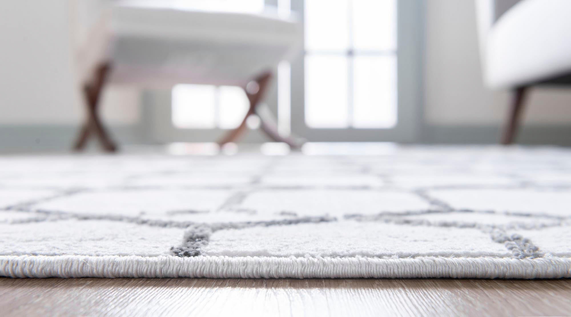 Myflair Möbel & Accessoires Teppich »Titan Trellis, LAGERRÄUMUNG!« rechteckig 13 mm Höhe Kurzflor, gewebt, modernes geometrisches Design