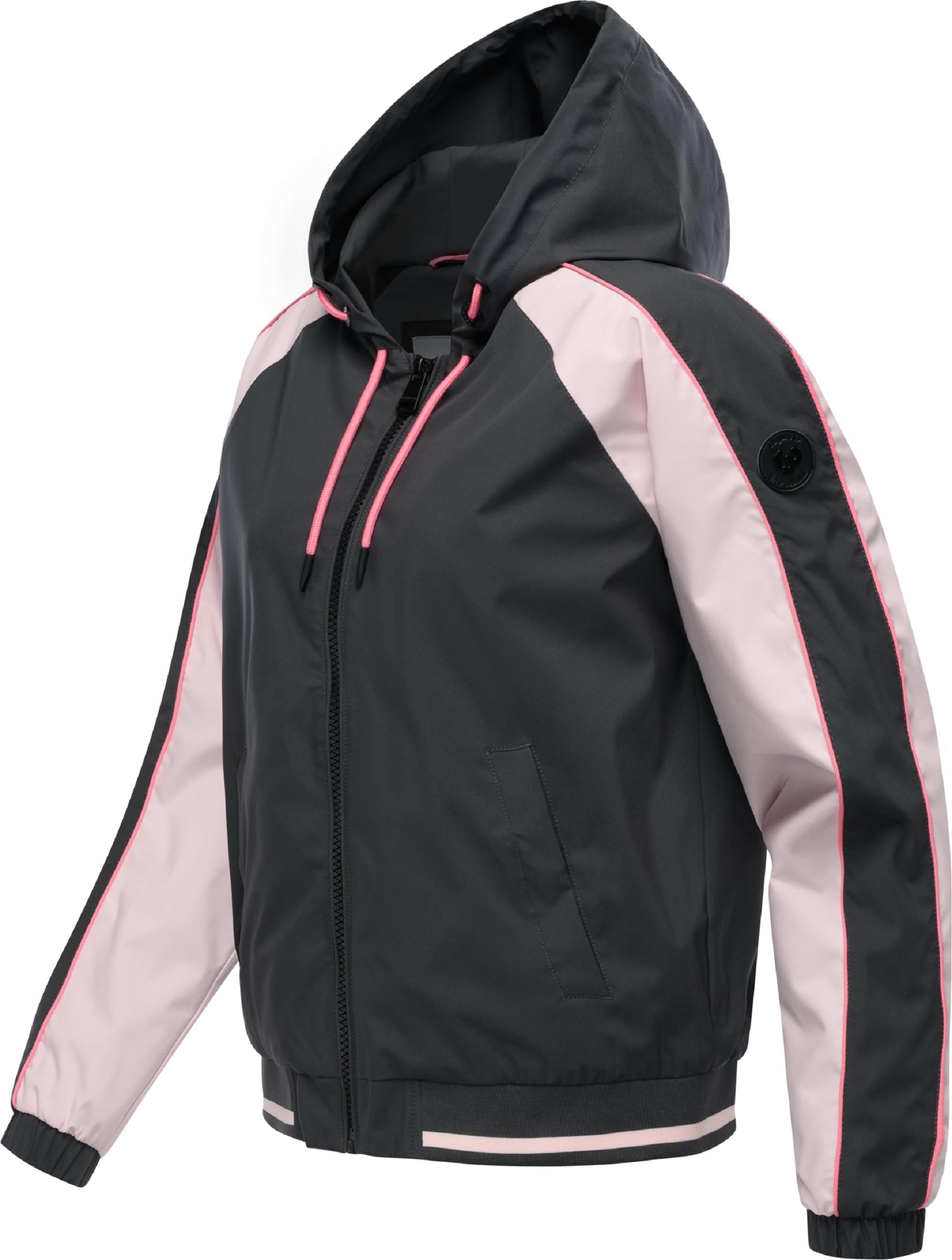 Ragwear Outdoorjacke »Outdoorjacke Nicandra Sporty YOUMODO« mit Kapuze Sportliche Übergangsjacke mit Kapuze