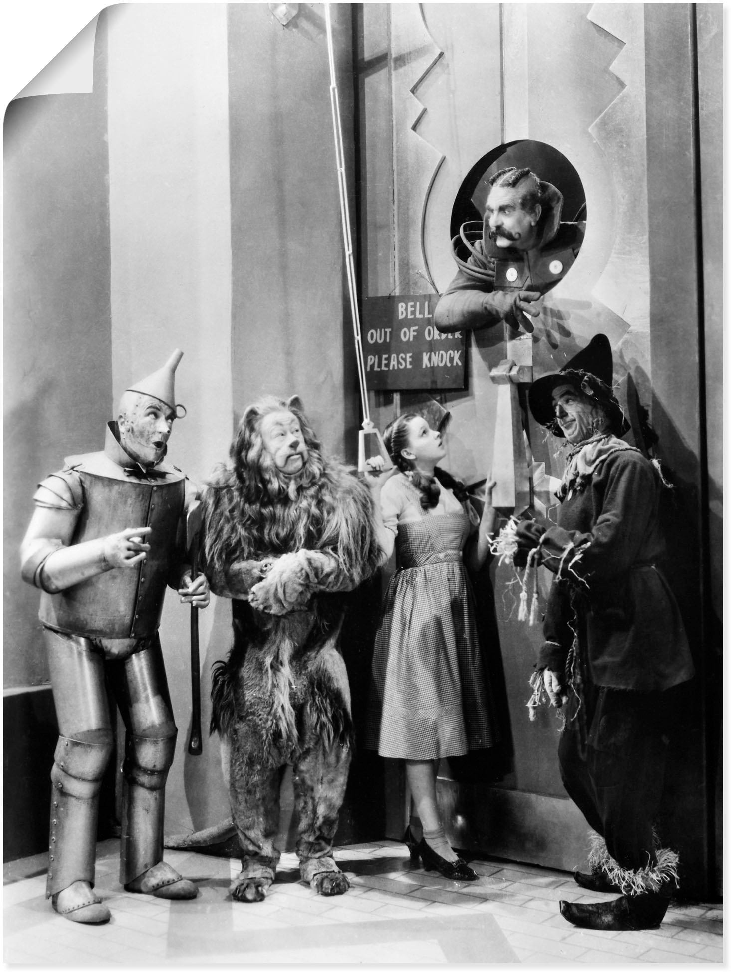 Artland Poster »Der Zauberer von Oz 1939«, Film, (1 St.), als Alubild, Leinwandbild, Wandaufkleber oder Poster in versch. Größen