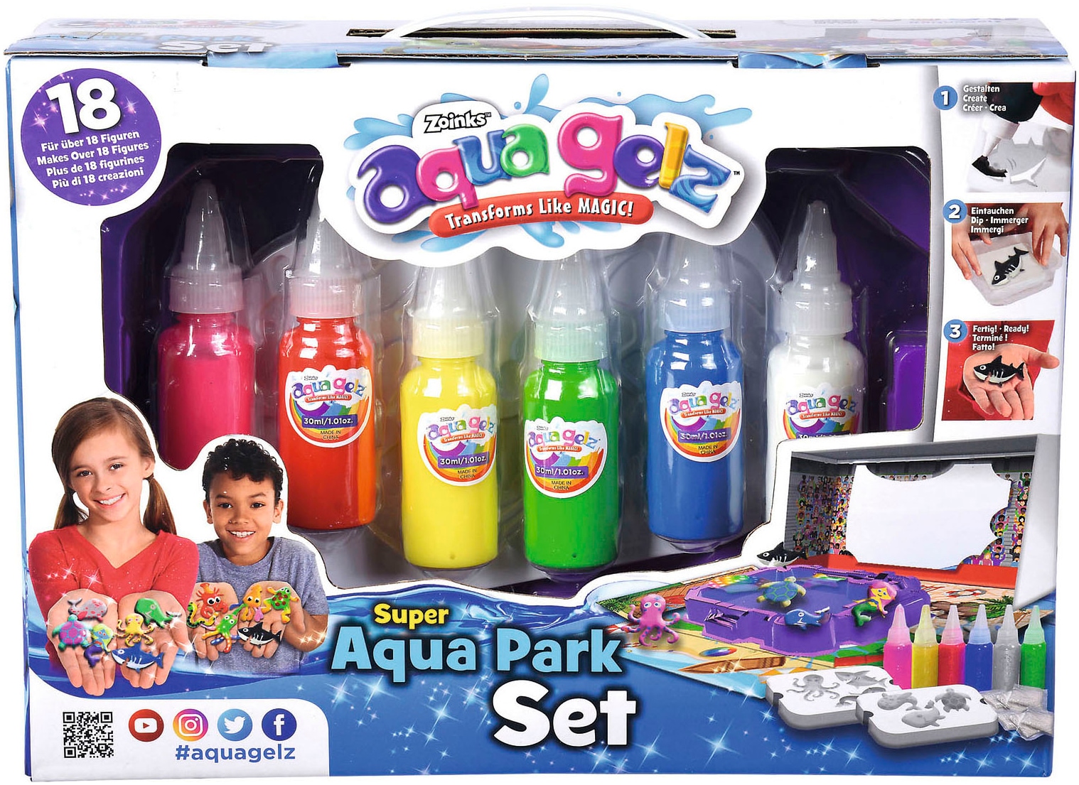 Kreativset »Aqua Gelz Aqua Park Spielset«