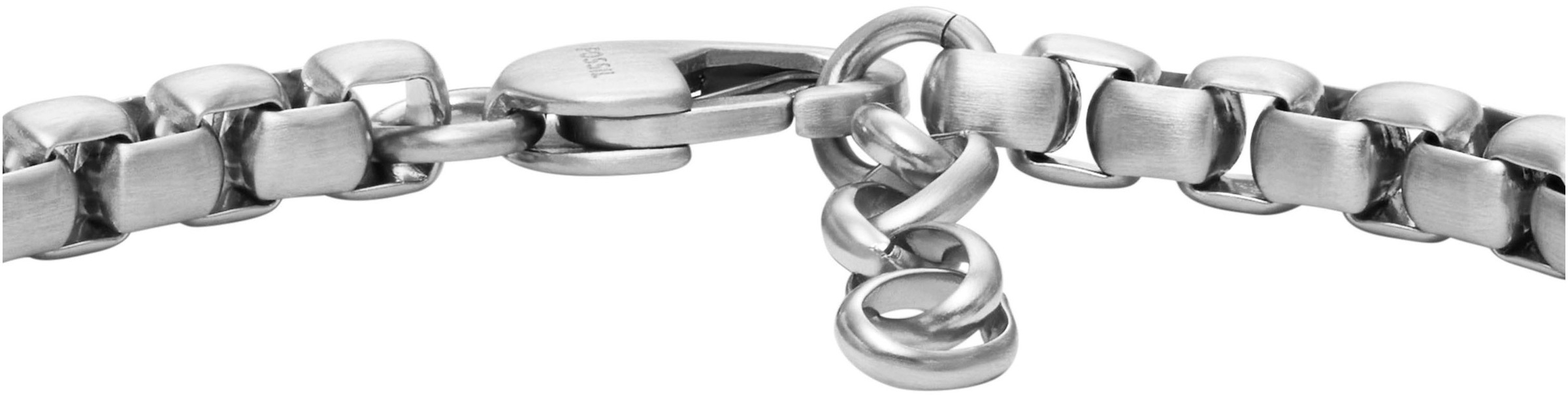 Fossil Armband »Schmuck Geschenk Edelstahl ALL STACKED UP, JF04604040, JF04725040«, mit Agat oder Sodalith