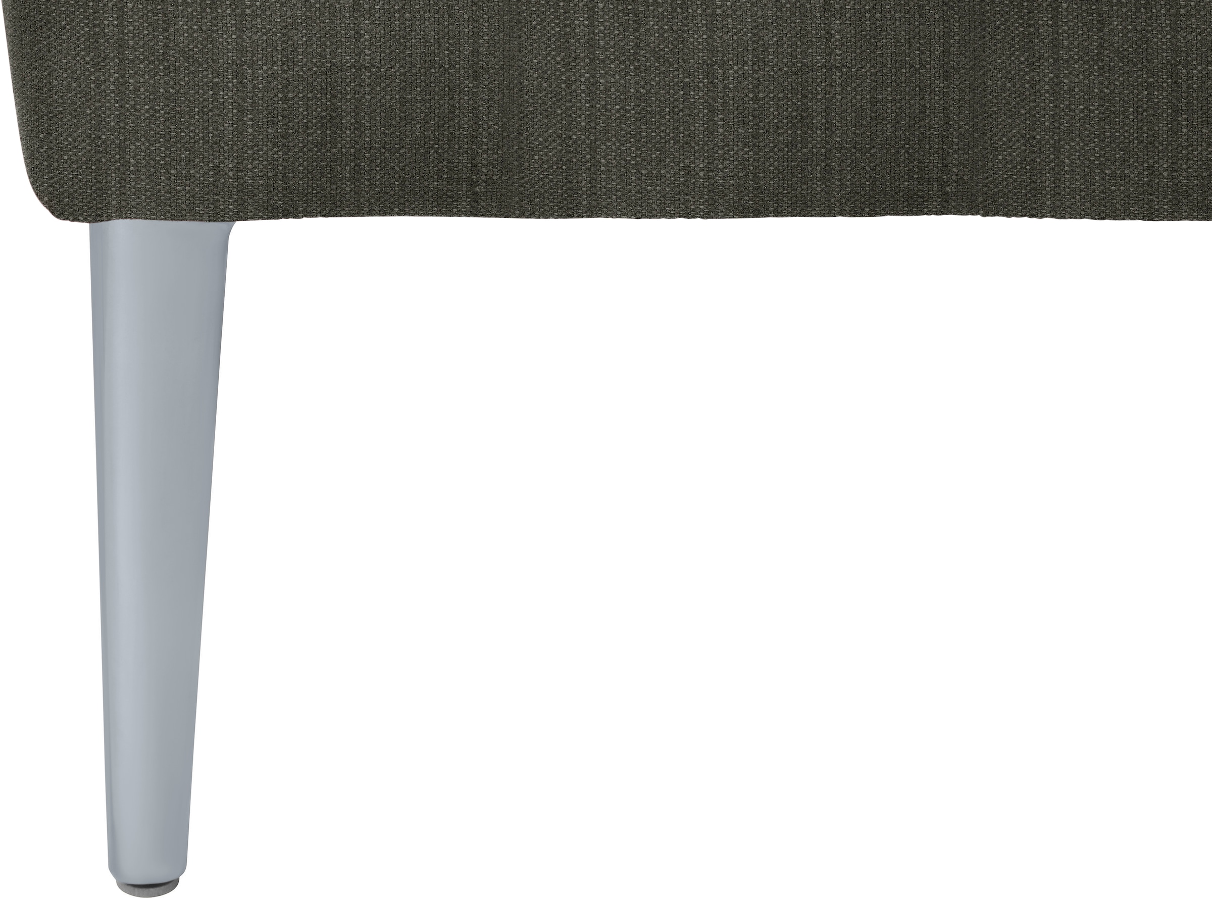 W.SCHILLIG Hocker »enjoy&MORE« Füße silber matt, Breite 151 cm