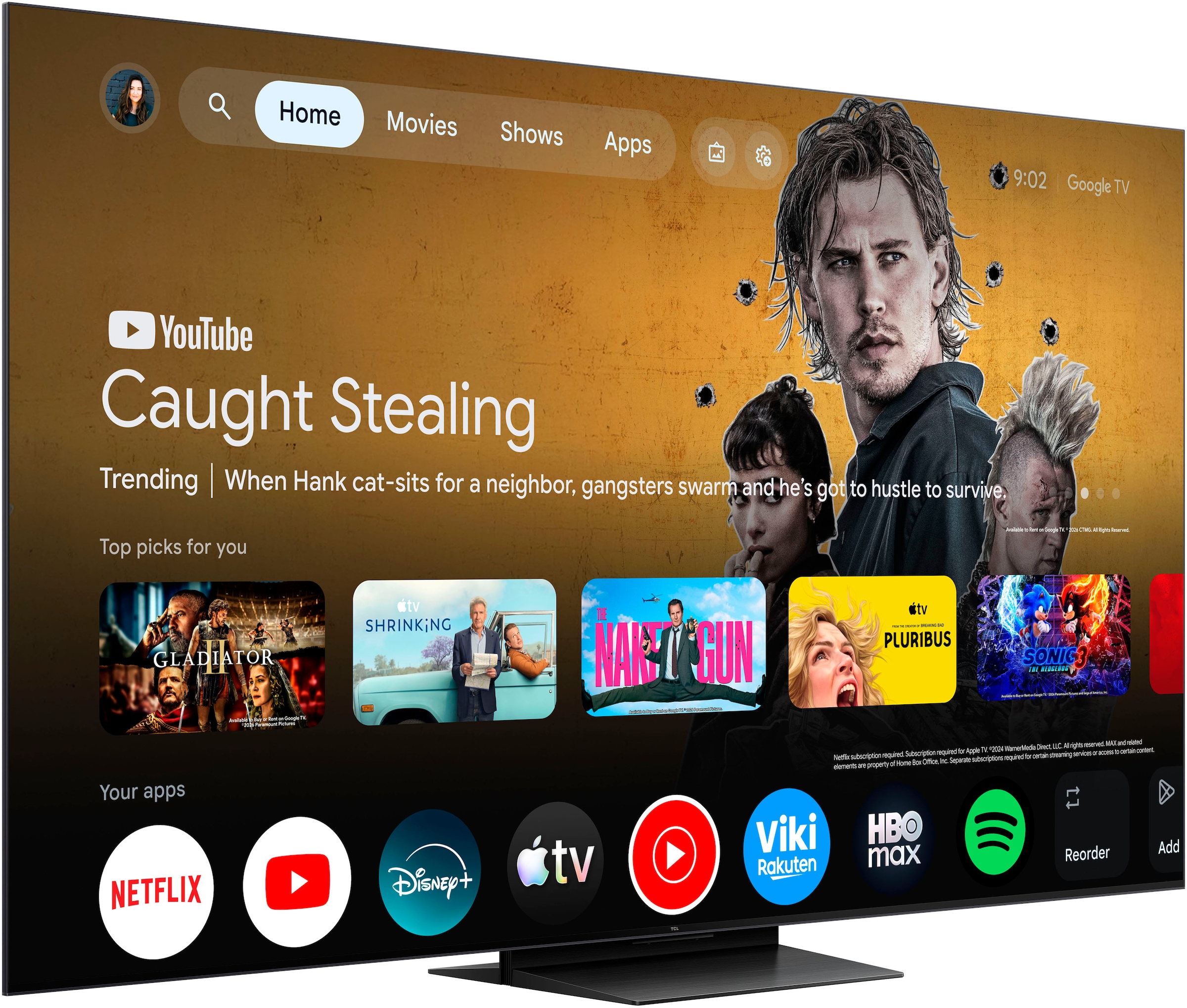 TCL Mini-LED-Fernseher »75RM7LX1« 189 cm/75 ″