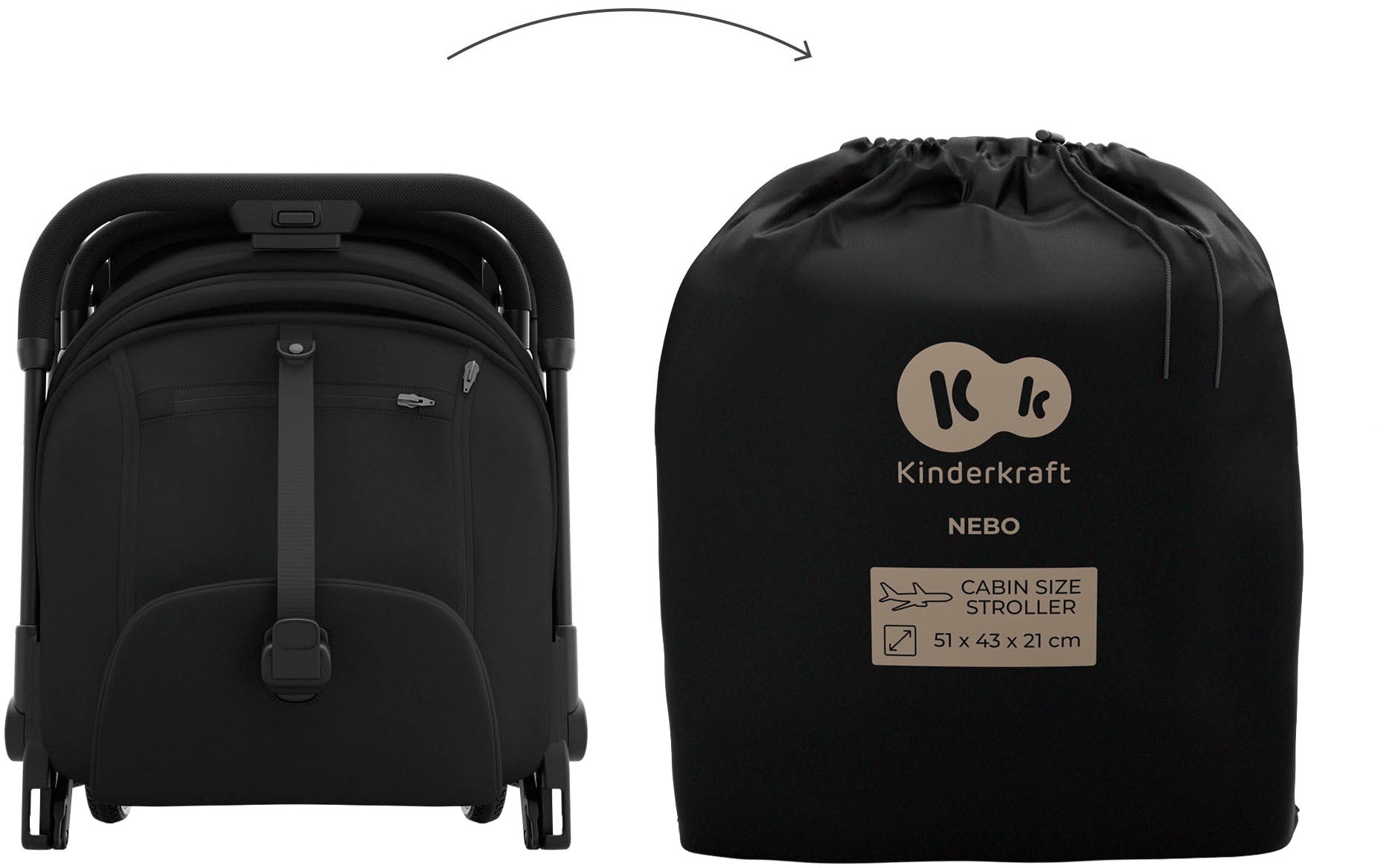 Kinderkraft Kinder-Buggy »NEBO« 22 kg