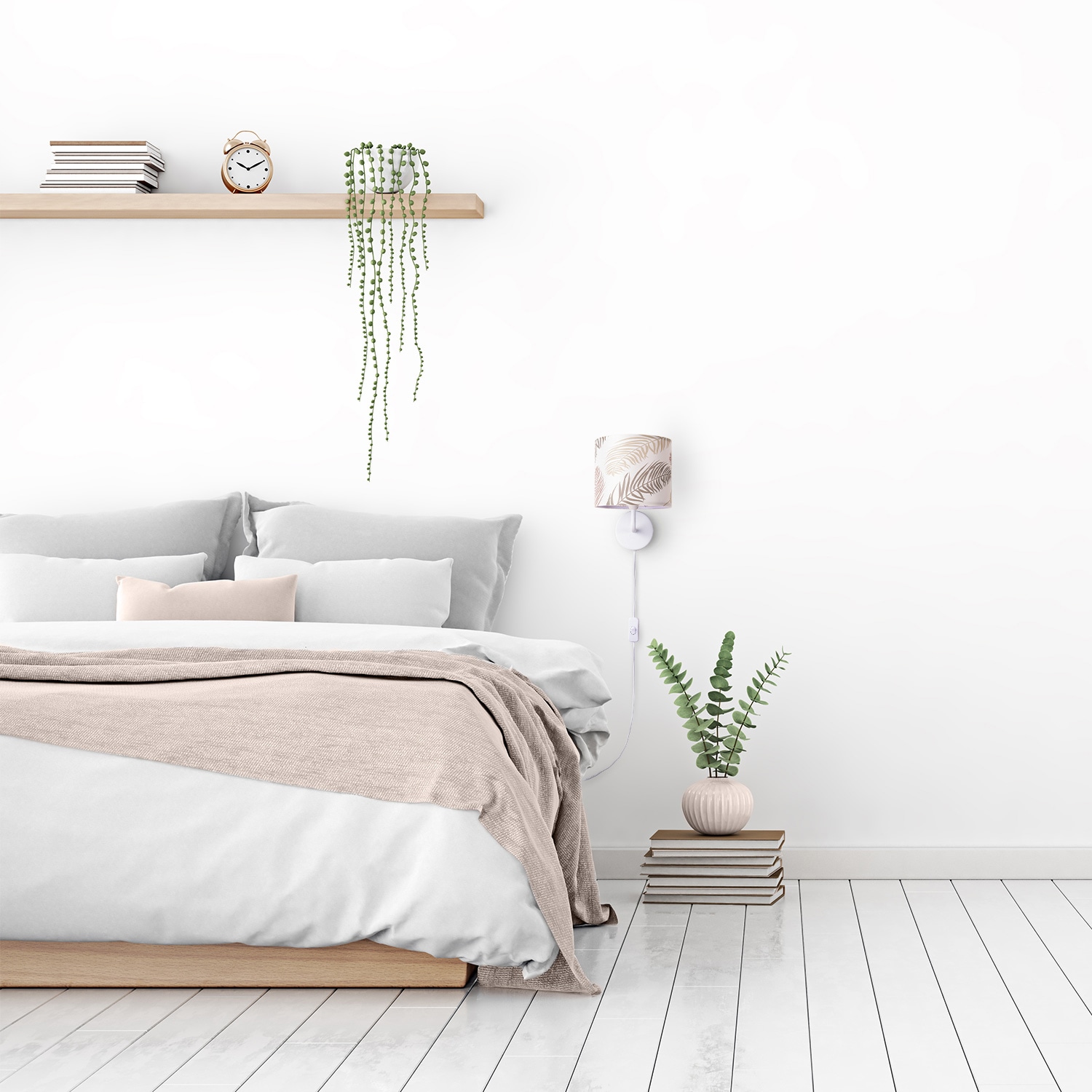 Paco Home Wandleuchte »LUCA« E14 Wandlampe Nachtlicht Kinder Deko Wohnzimmer Lampen  Innen Jungle