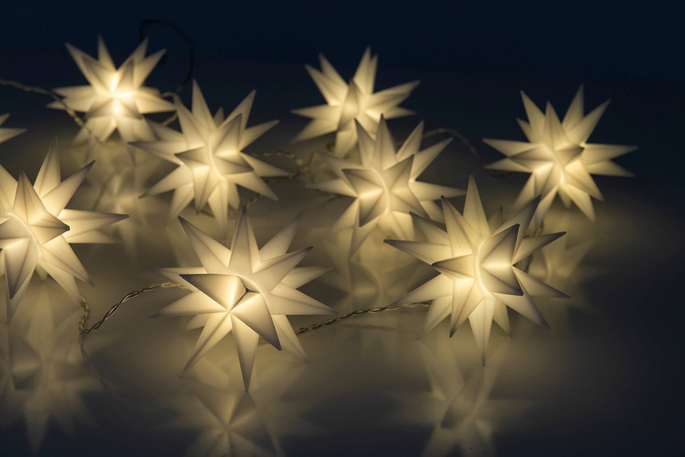 näve LED-Lichterkette »LED-Weihnachtslichterkette OTTO bei 3D-Stern 3D-Sterne,Weihnachtsdeko aussen«, kaufen