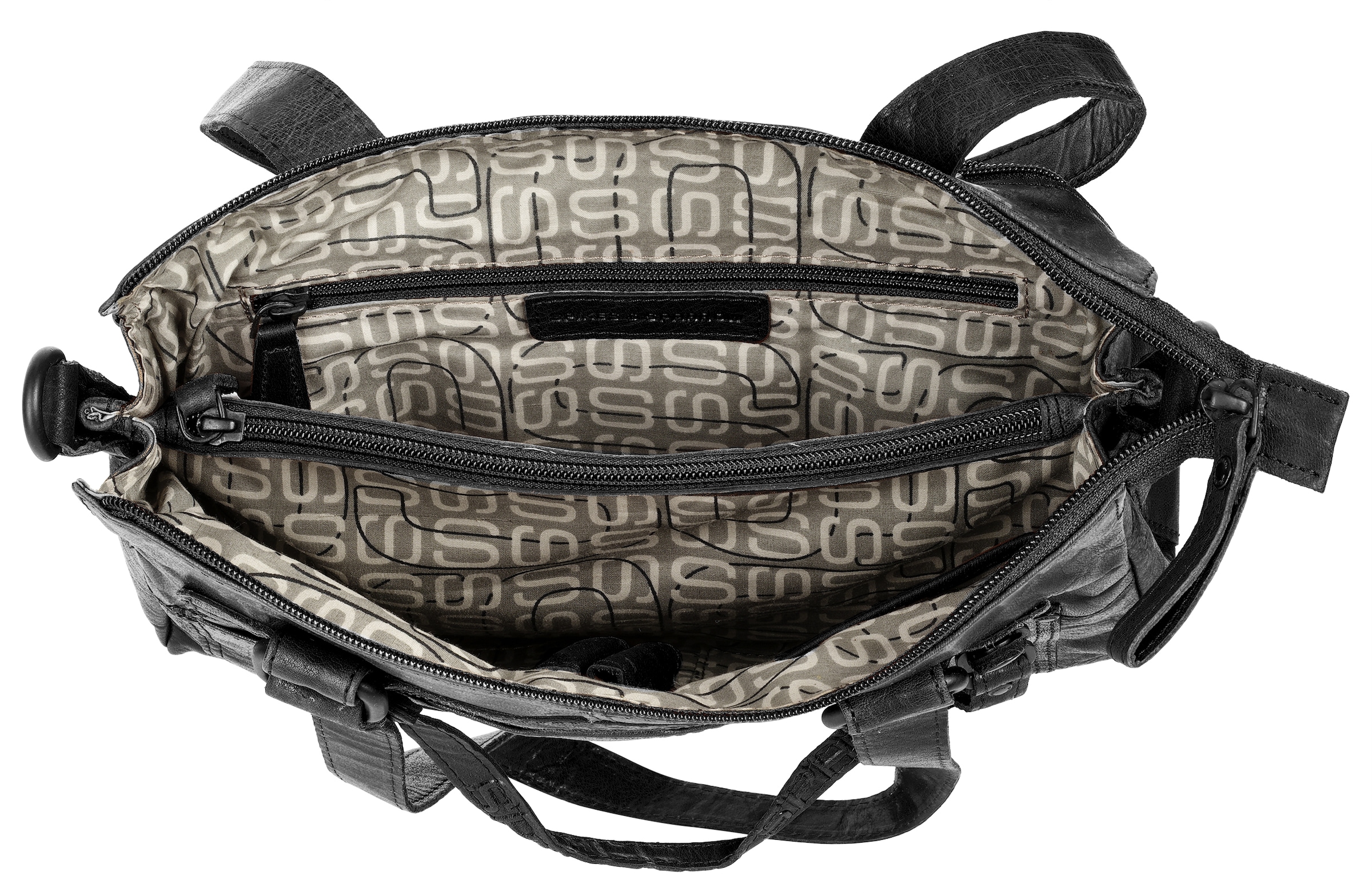 Spikes & Sparrow Shopper, echt Leder