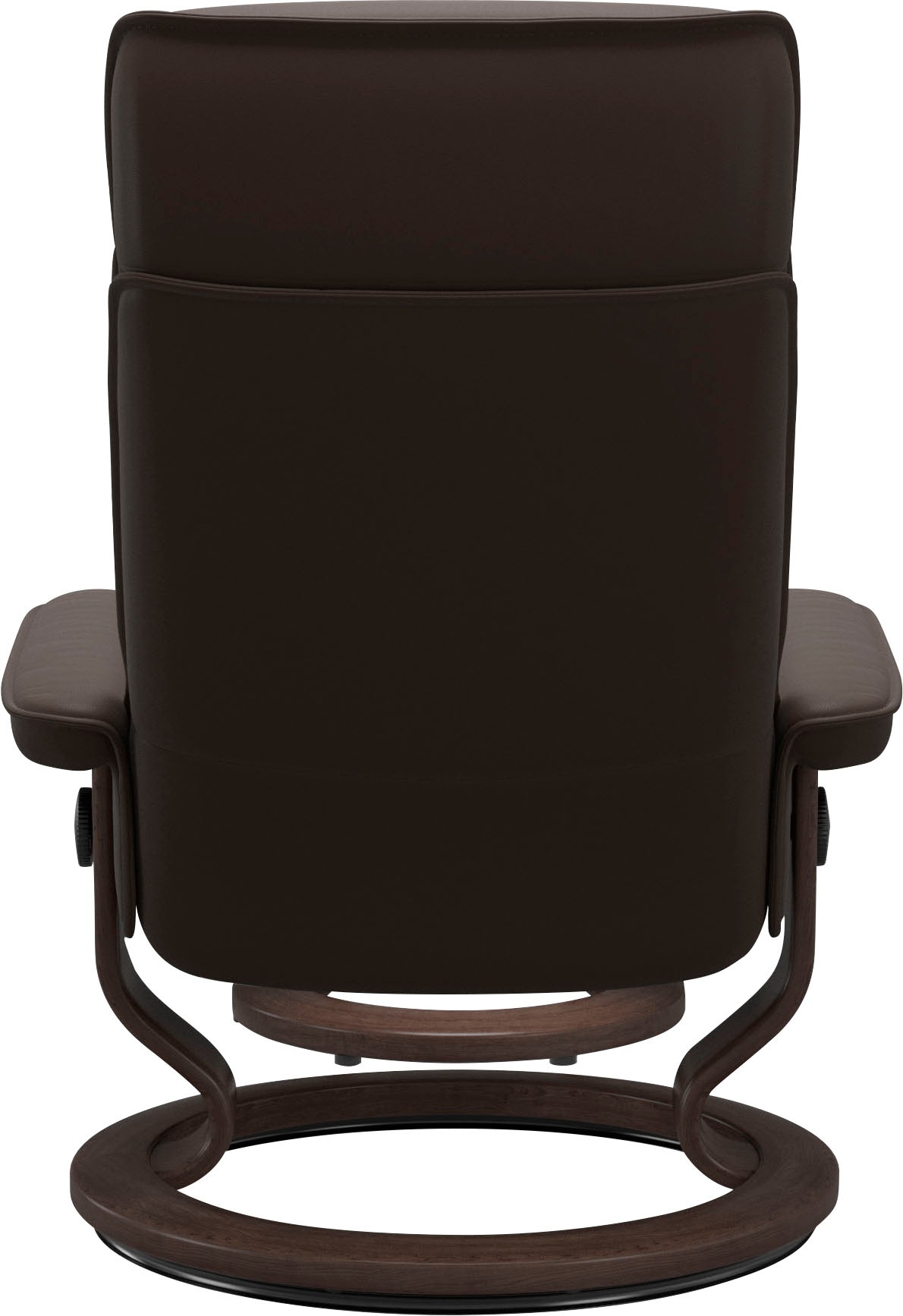Stressless® Relaxsessel »Admiral«, (Set, Relaxsessel inkl. Hocker), mit Classic Base, Größe M & L, Gestell Wenge