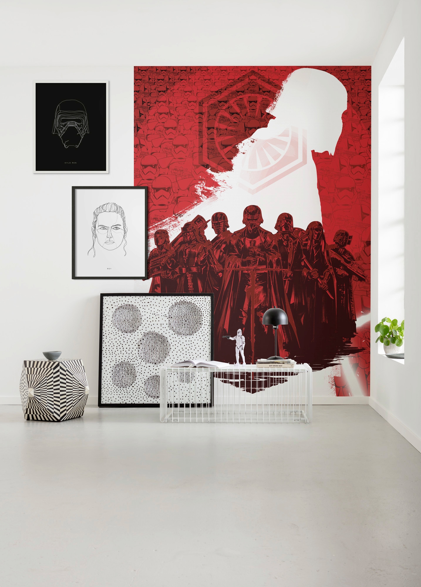 Komar Vliestapete »Digitaldruck Vlies - Star Wars Supreme Leader - Größe 200 x 280 cm«, bedruckt, Kinderzimmer