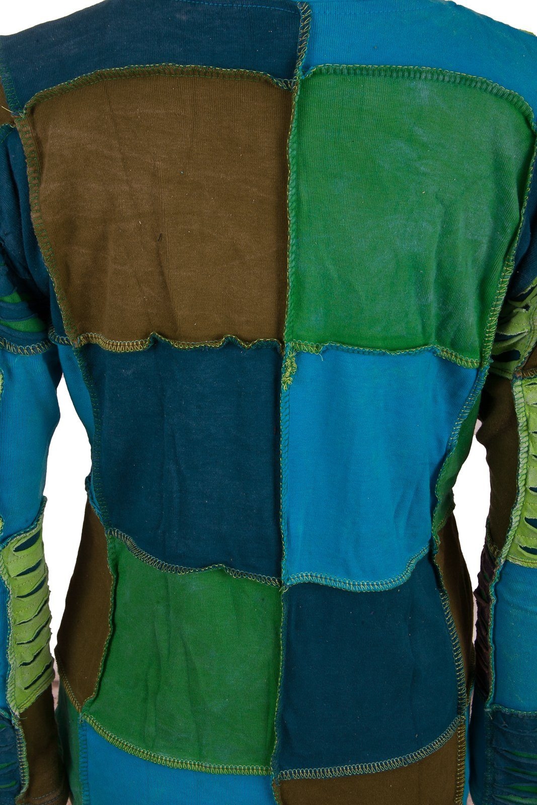 DEPROC Active Fleecejacke »Patchwork FLOWER POWER MC«