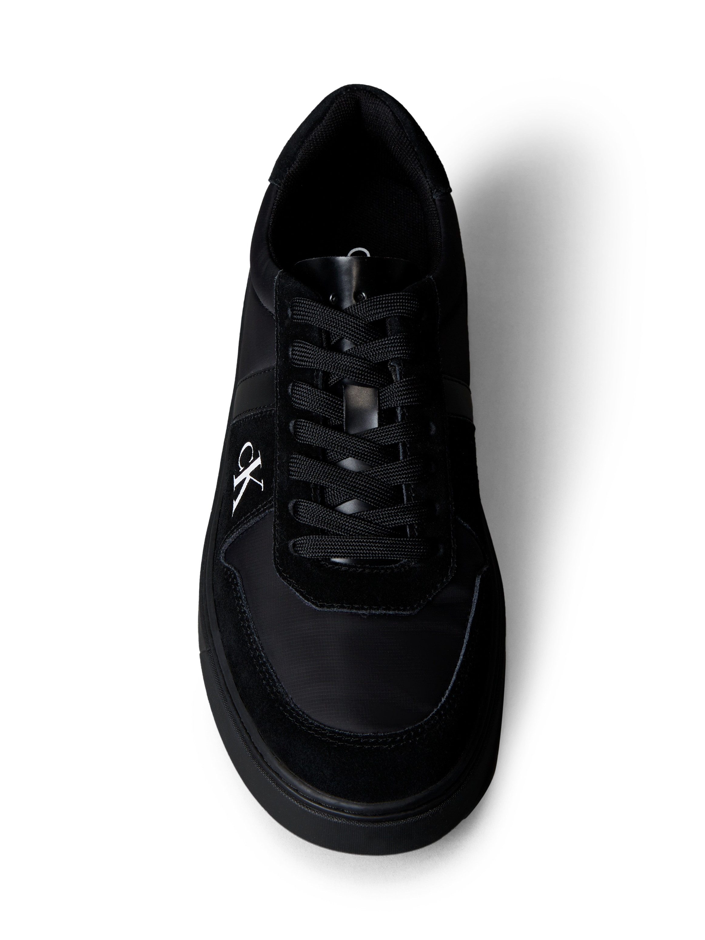 Calvin Klein Jeans Sneaker »CLASSIC CUPS LACE MIX EMB TONGUE«  Schnürschuh, Basket-Sneaker, Freizeitschuh in sportiver Optik