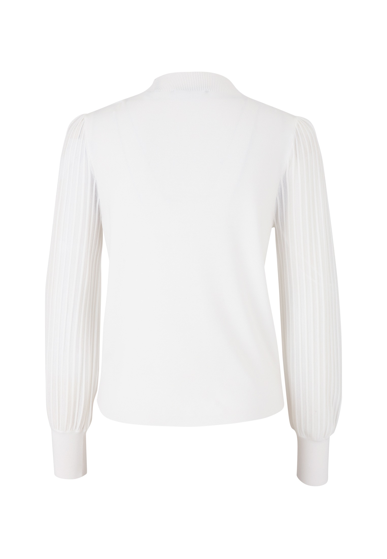 Zero Strickpullover »Strickpullover transparente Ärmel«
