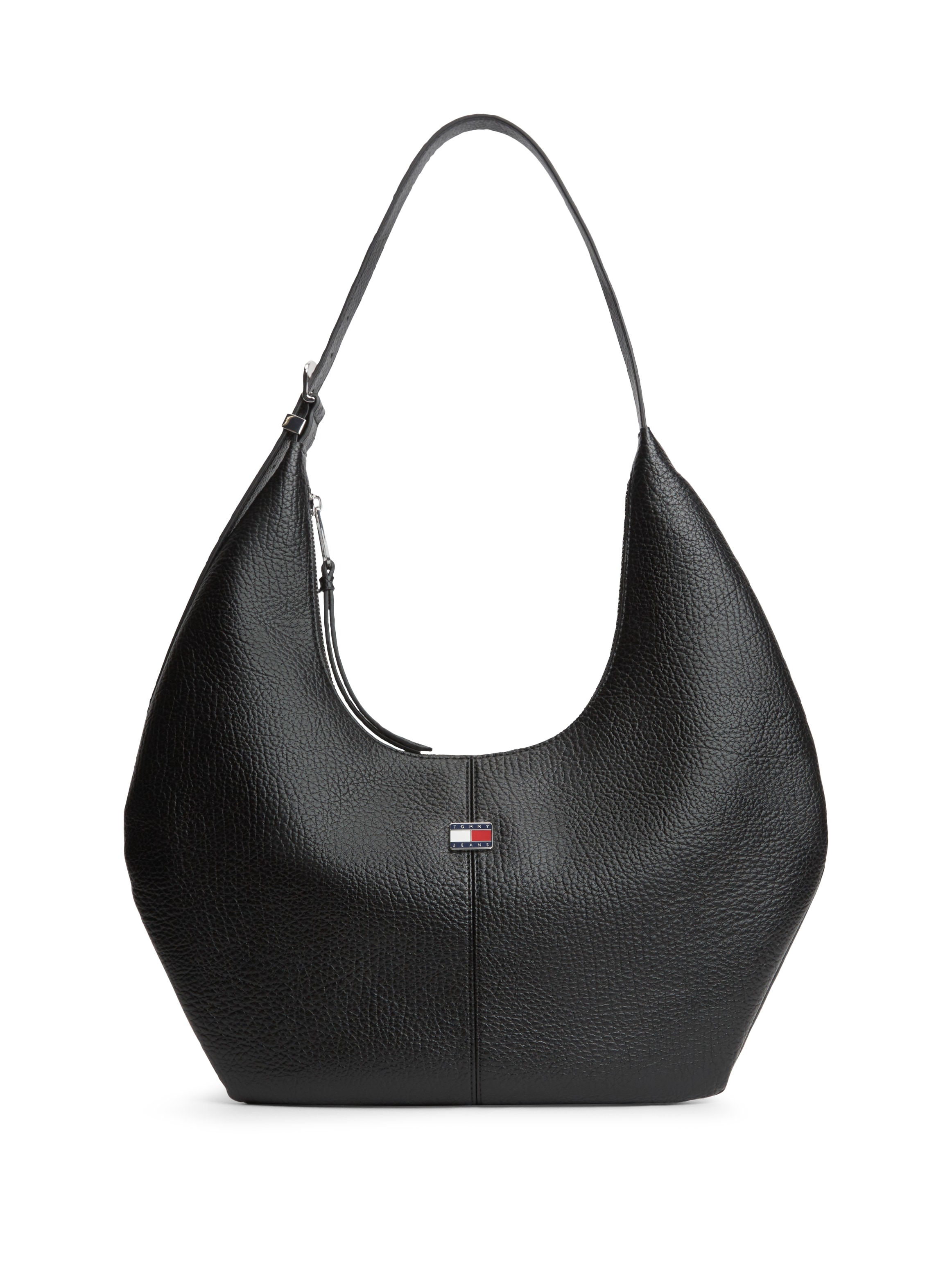 Tommy Jeans Hobo »TJW SLOUCHY CITY HOBO« Damen Handtasche, Schultertasche mit Logoflaggen-Accessoires