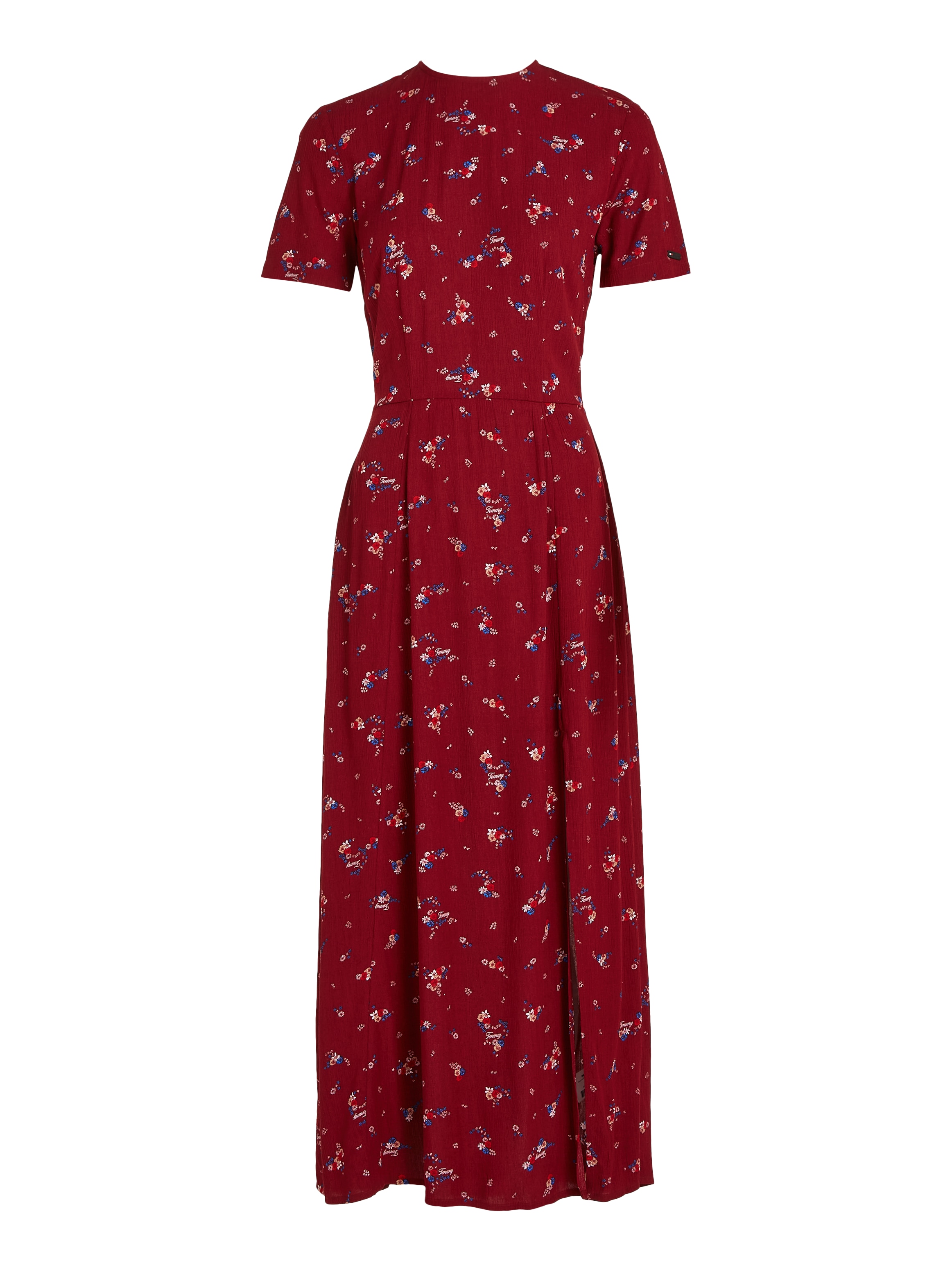 Tommy Jeans Blusenkleid »TJW FLORAL MIDI DRESS«, mit Blumenprint