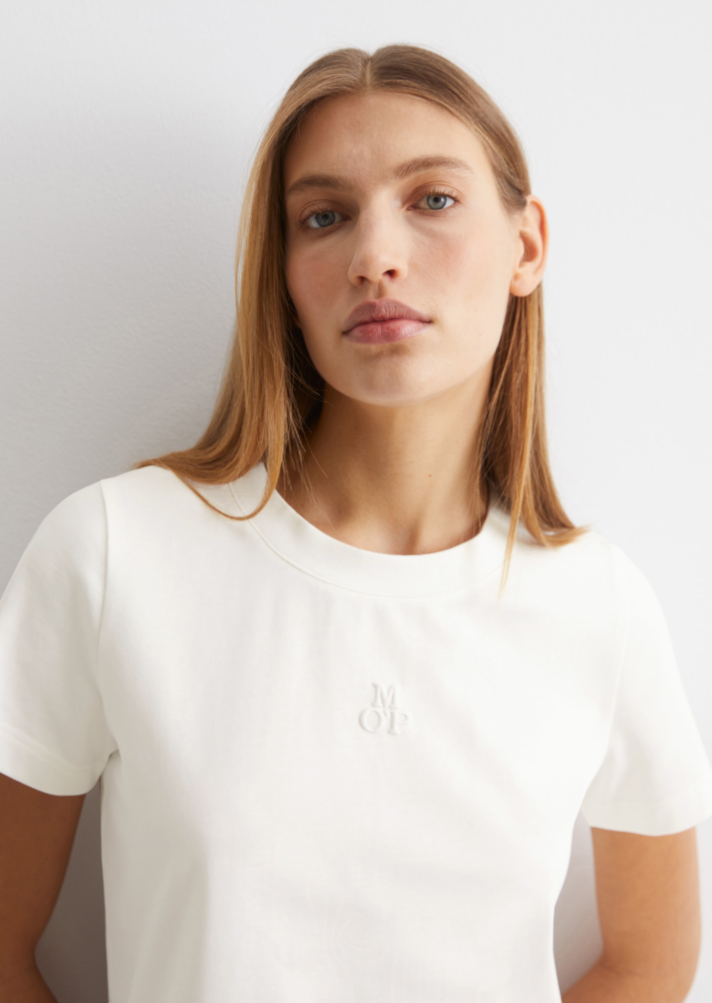 Marc O'Polo T-Shirt »Lounge T-Shirt«, Kurzarm, Rundhalsausschnitt, schwere Jersey-Qualität