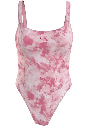 Calvin Klein Swimwear Badeanzug »ONE PIECE-PRINT«, mit Calvin Klein Markenlabel kaufen
