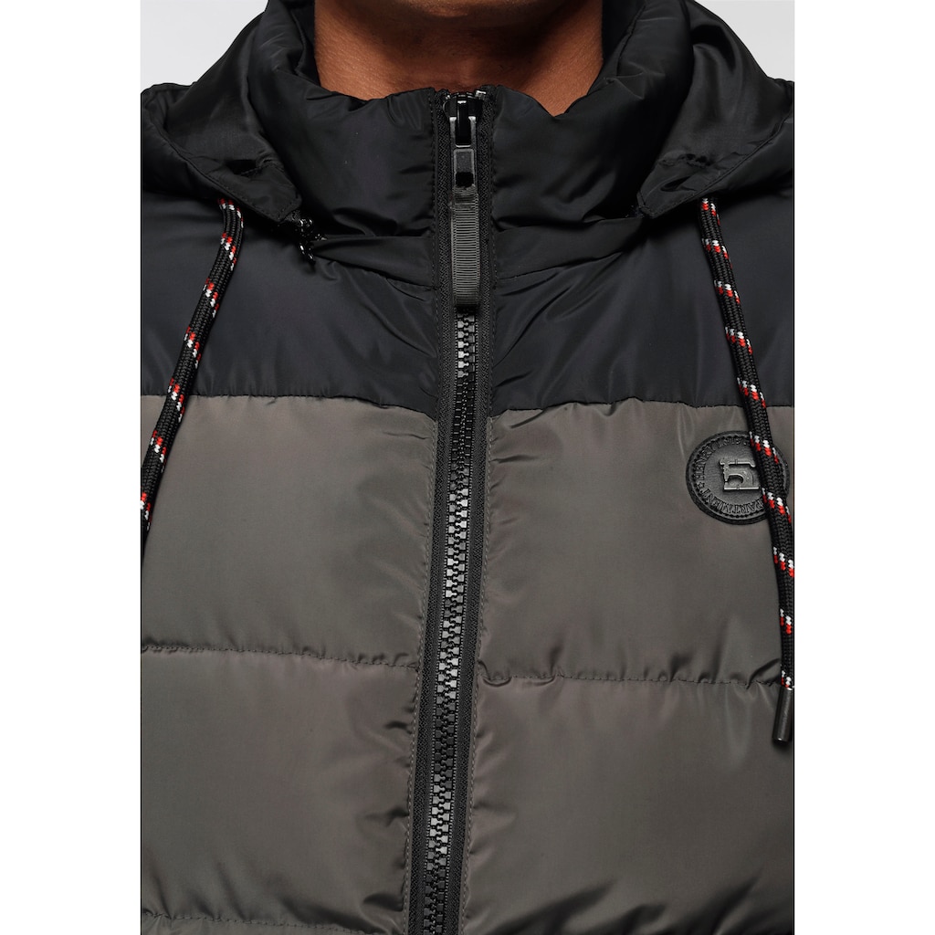 H.I.S Steppjacke, mit Kapuze