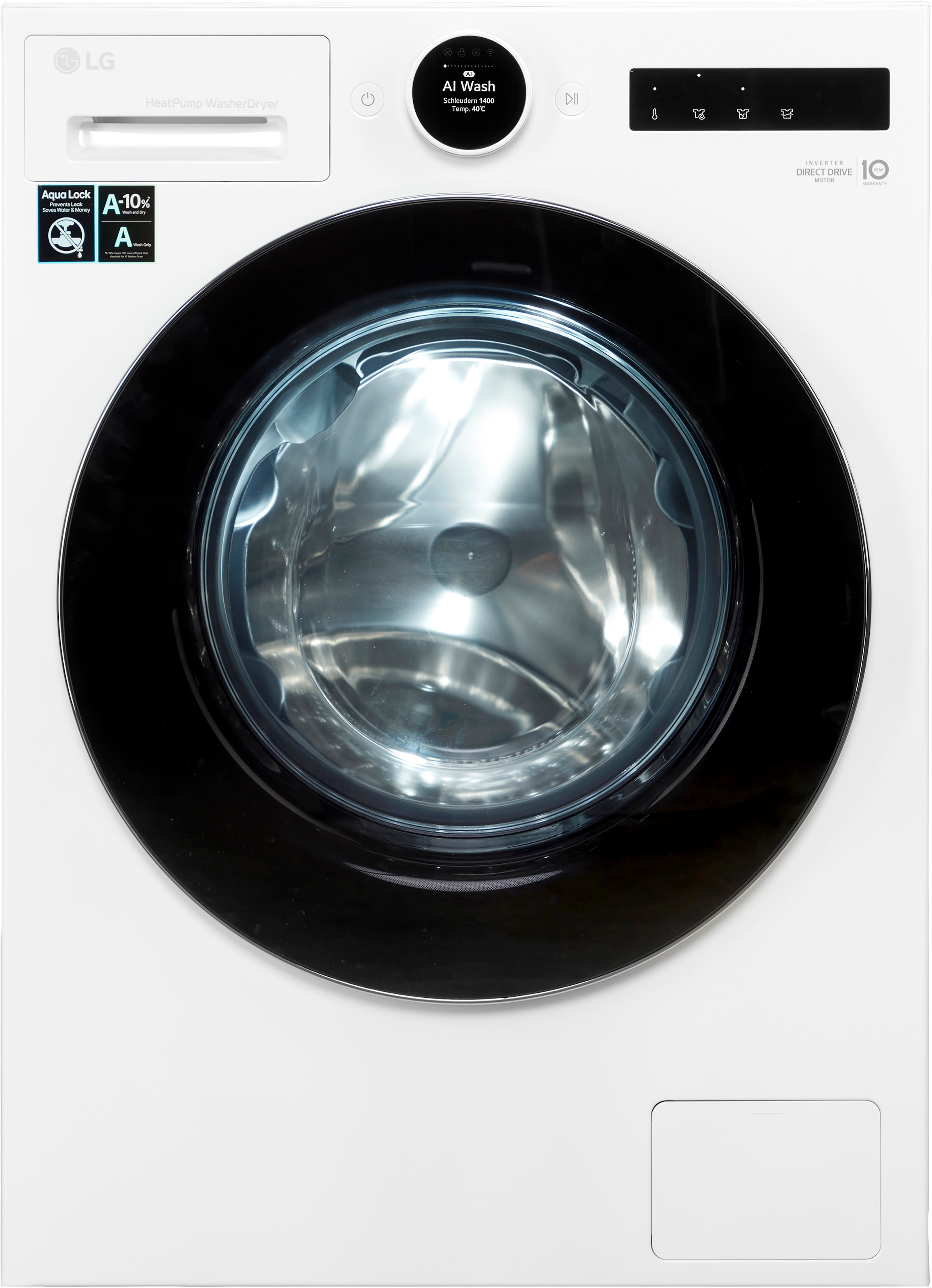 LG Waschtrockner »HPWD096C« X-Serie 9 kg /6 kg 70 dB(A) Energieklasse A, AI Wash&Dry, ThinQ-App inkl. Programm-Download