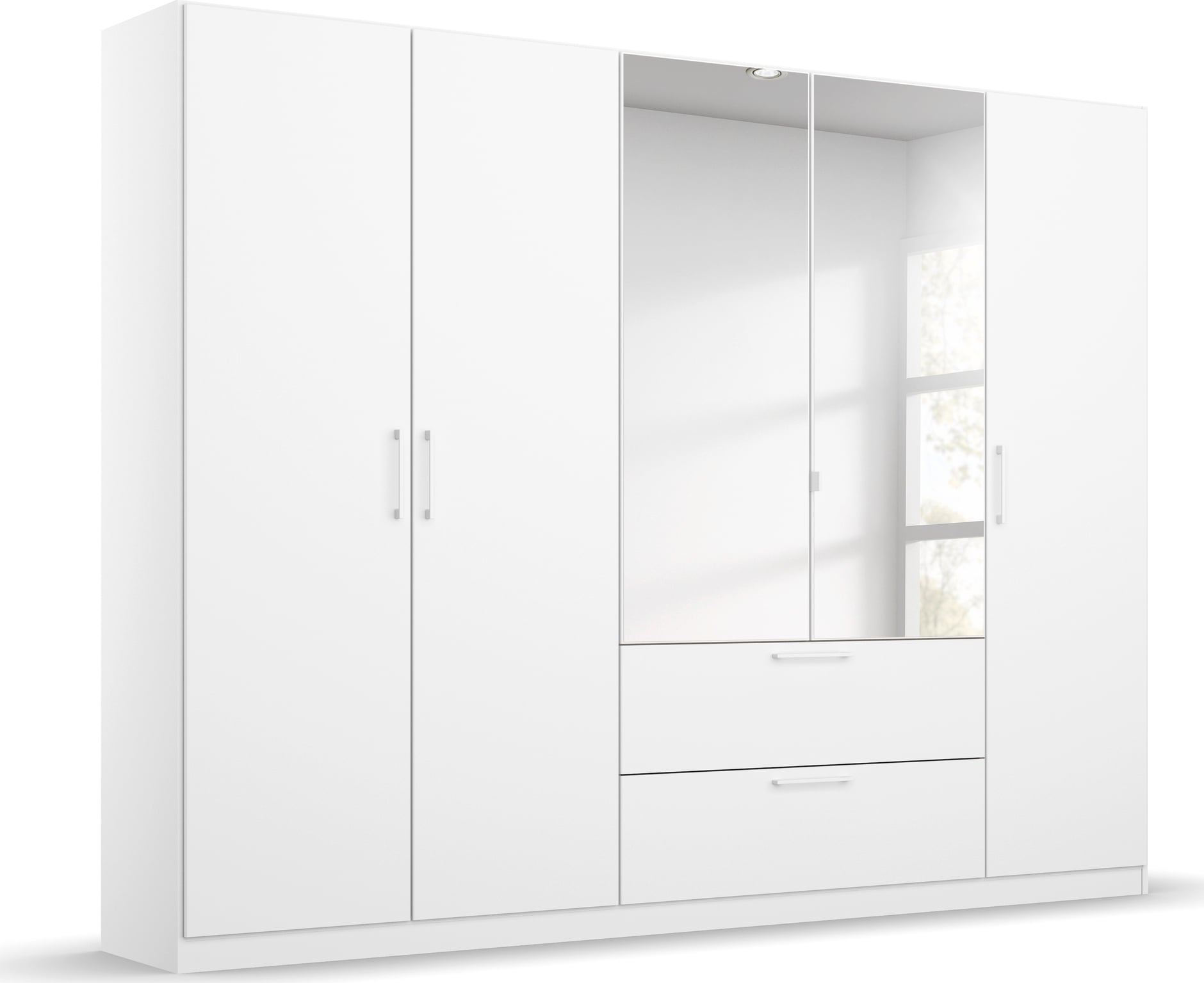 INOSIGN BY RAUCH Schlafzimmer-Set »Komplettschlafzimmer Schlafzimmer Challenger (Set 4-teilig)«, Schrank 2 Breiten, Bett 3 Breiten, 2 Nachttische MADE IN GERMANY