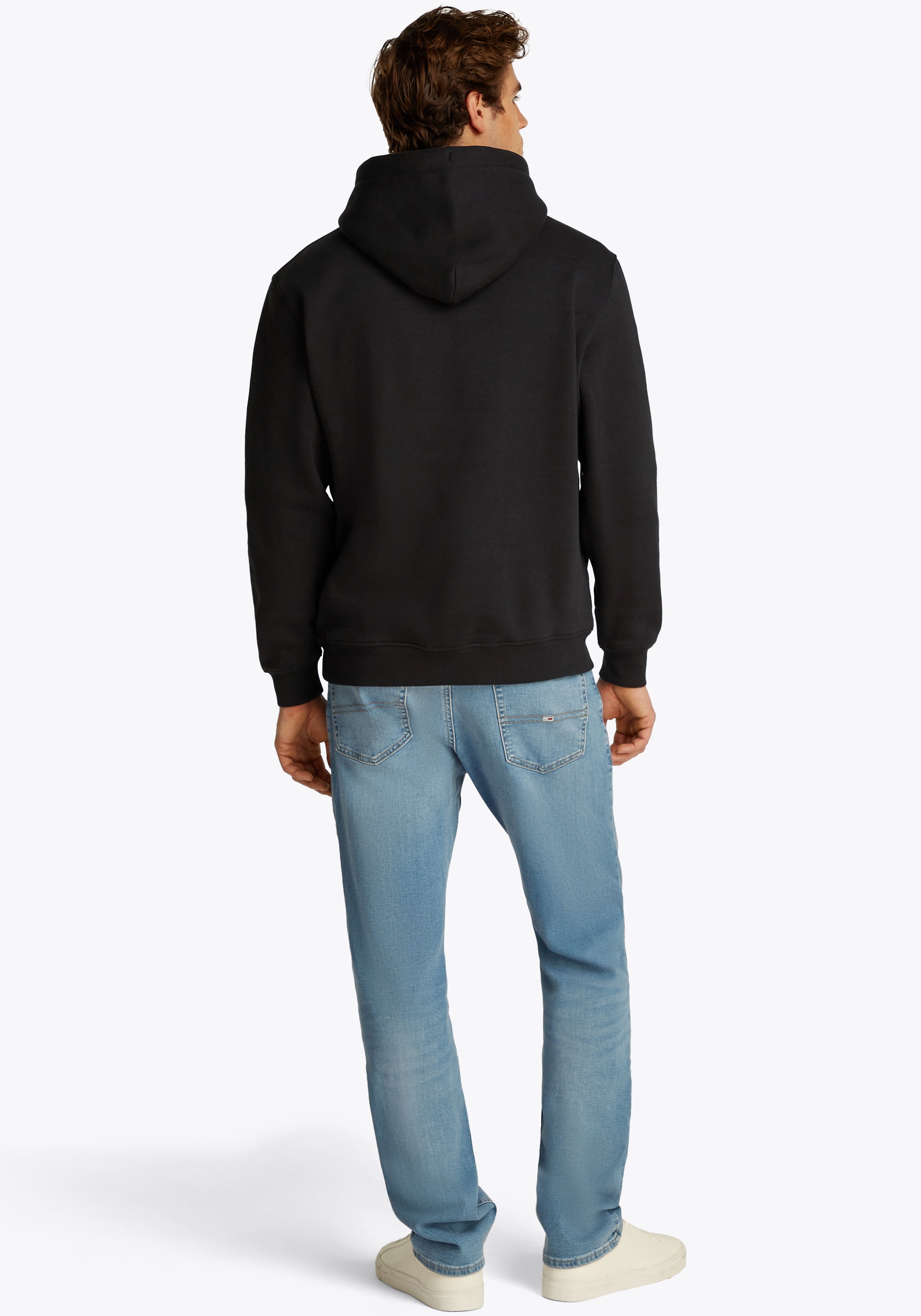 Tommy Jeans Hoodie »TJM REG LINEAR LOGO HOODIE EXT«, mit Logo-Stickerei