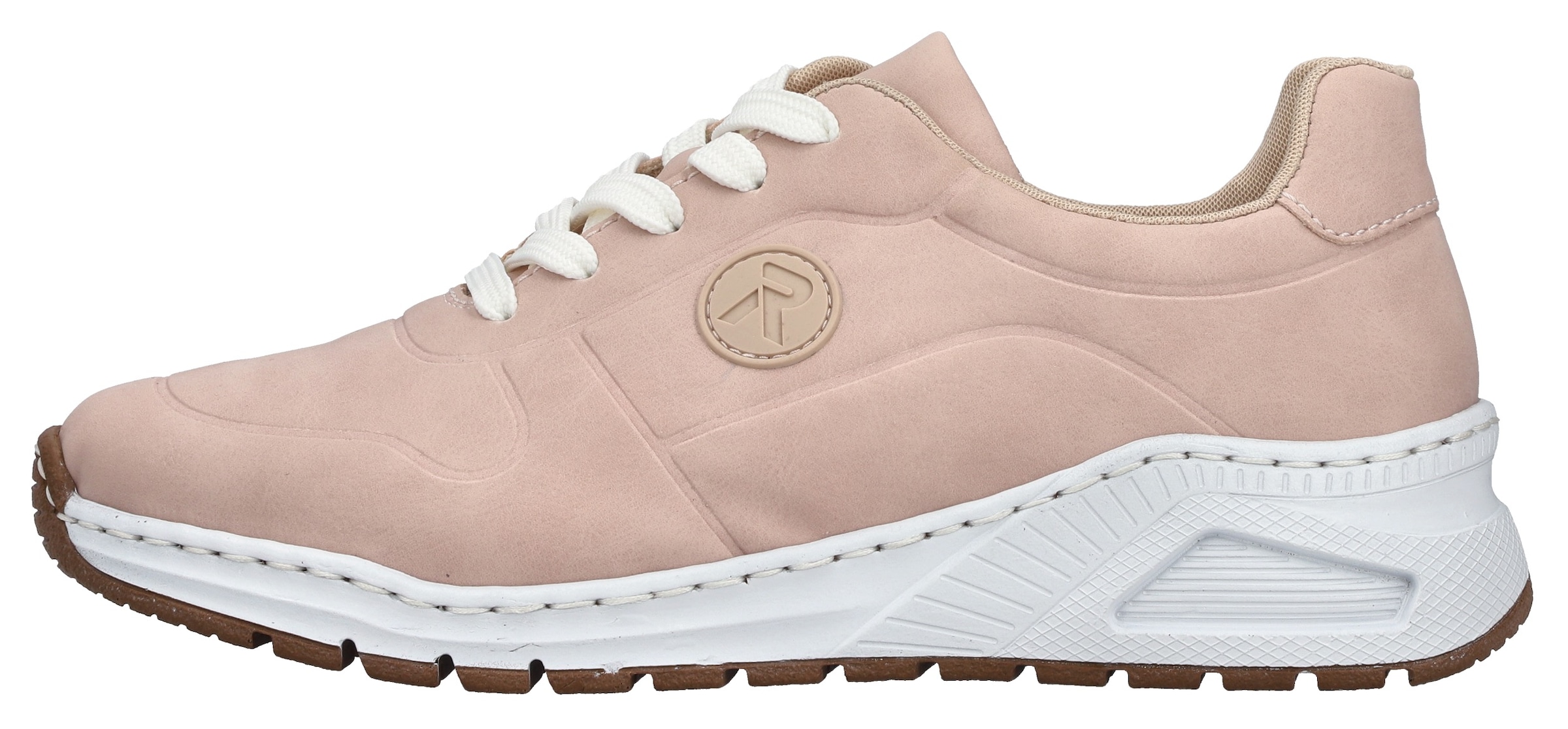 Rieker Sneaker  mit MemoSoft-Innensohle, Freizeitschuh, Halbschuh, Schnürschuh