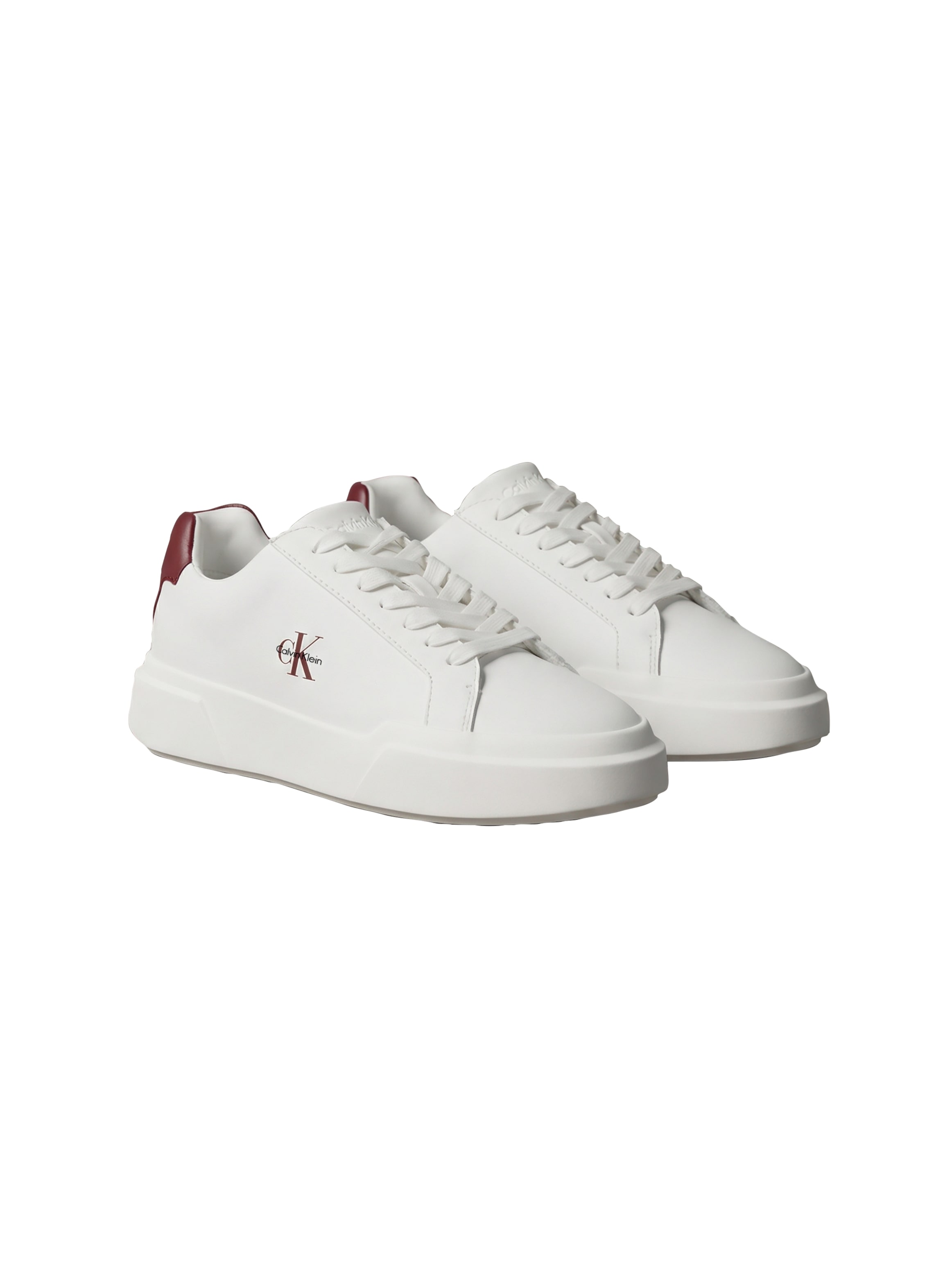 Calvin Klein Jeans Plateausneaker »CHUNKY CUPSOLE LACEUP LTH«  Schnürschuh, Halbschuh mit CK-Logoprägung