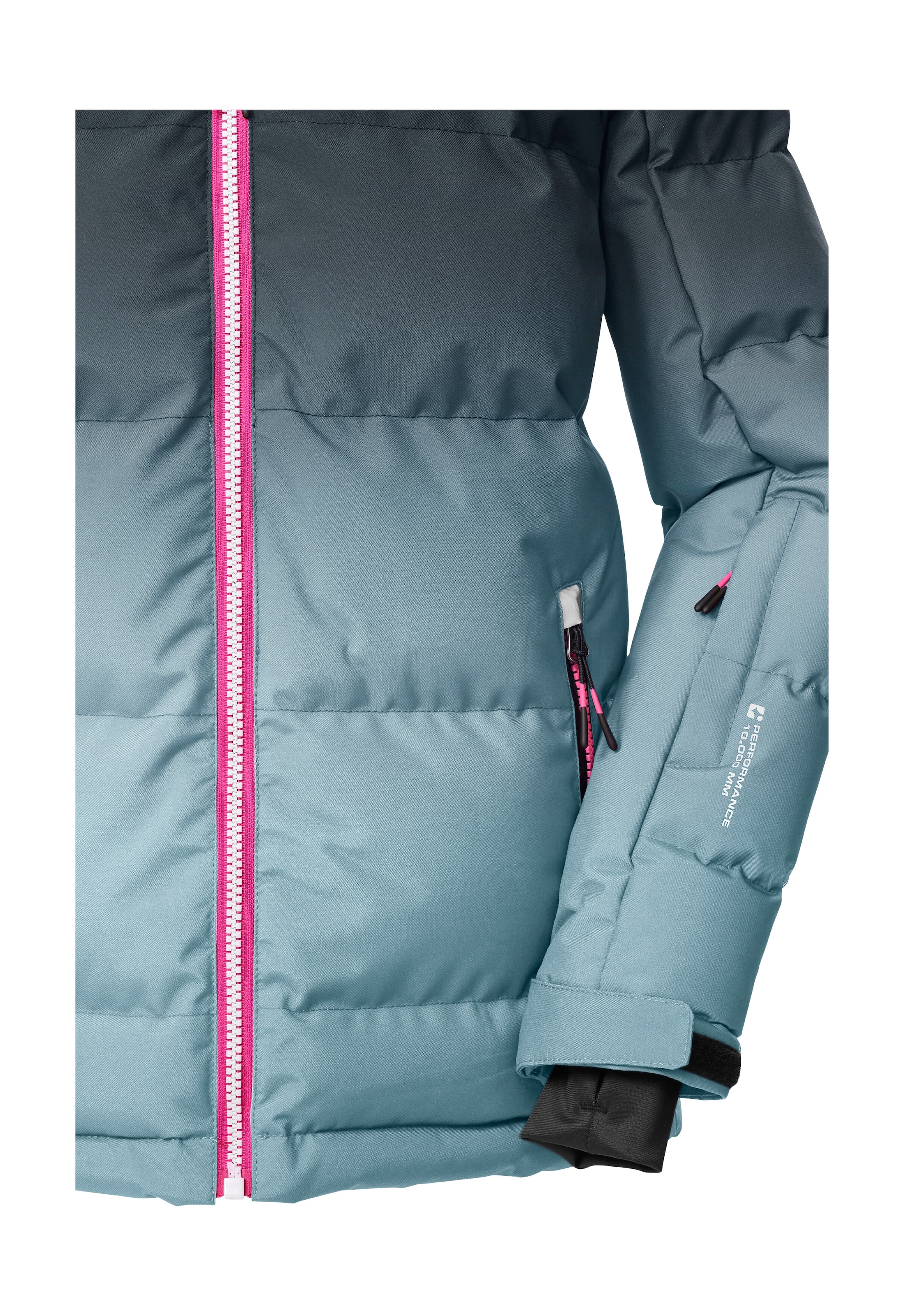 Killtec Skijacke »KSW 330 GRLS SKI QLTD JCKT«, Wasserabweisende Winterjacke, atmungsaktiv, verstellbare Kapuze