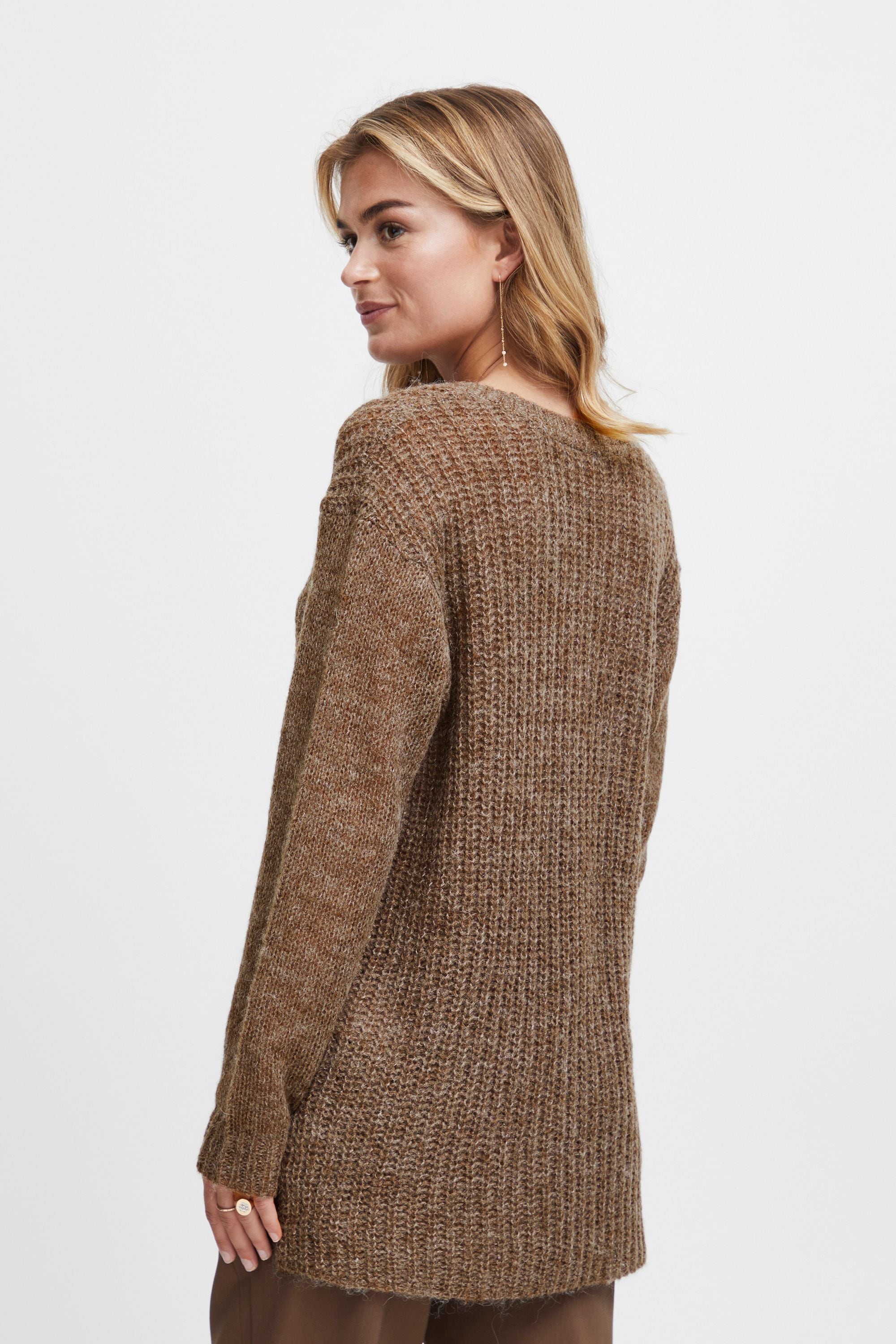 fransa Strickfleece-Pullover »Strickpullover FRBien«