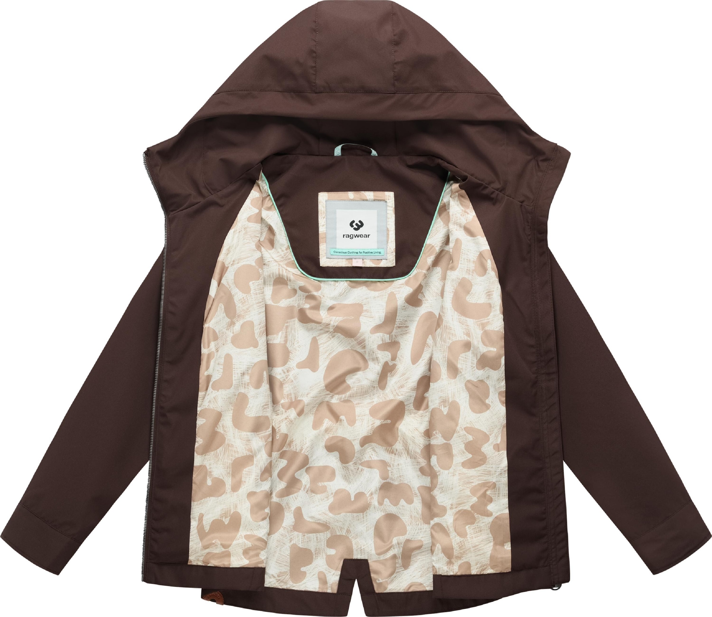 Ragwear Outdoorjacke »Outdoorjacke Monadde« mit Kapuze Wasserdichte Übergangsjacke mit Kapuze