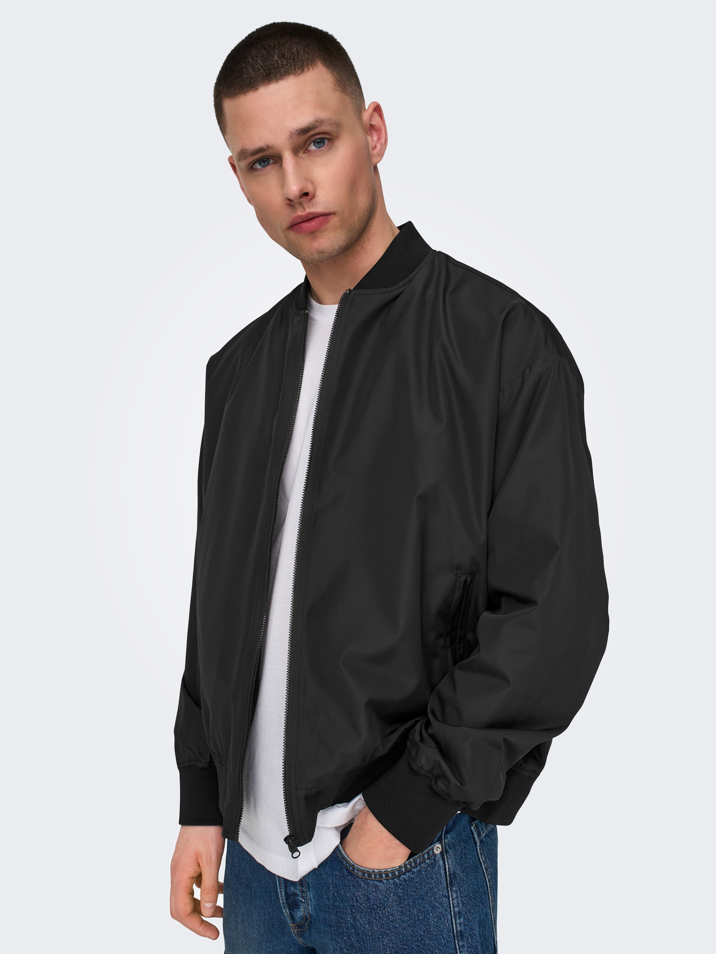 ONLY & SONS Bomberjacke »ONSGAVIN BOMBER JACKET OTW CS«, ohne Kapuze