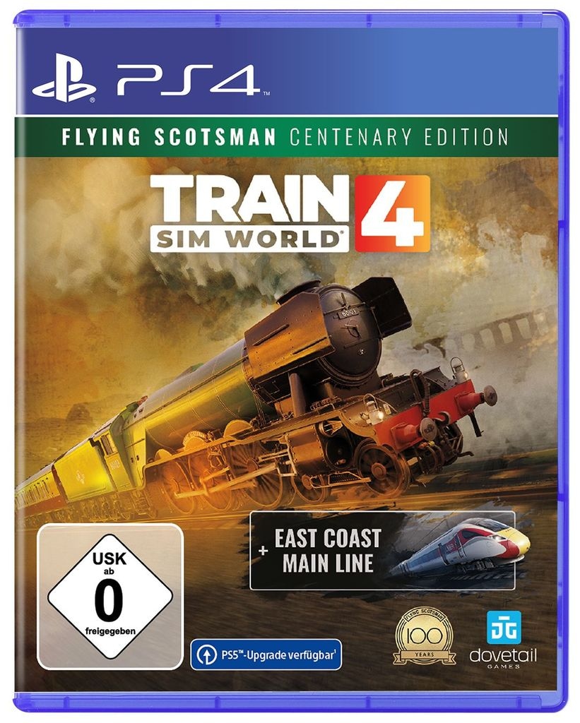 Spielesoftware »Train Sim World 4 - Flying Scotsman Centenary Edition«, PlayStation 4