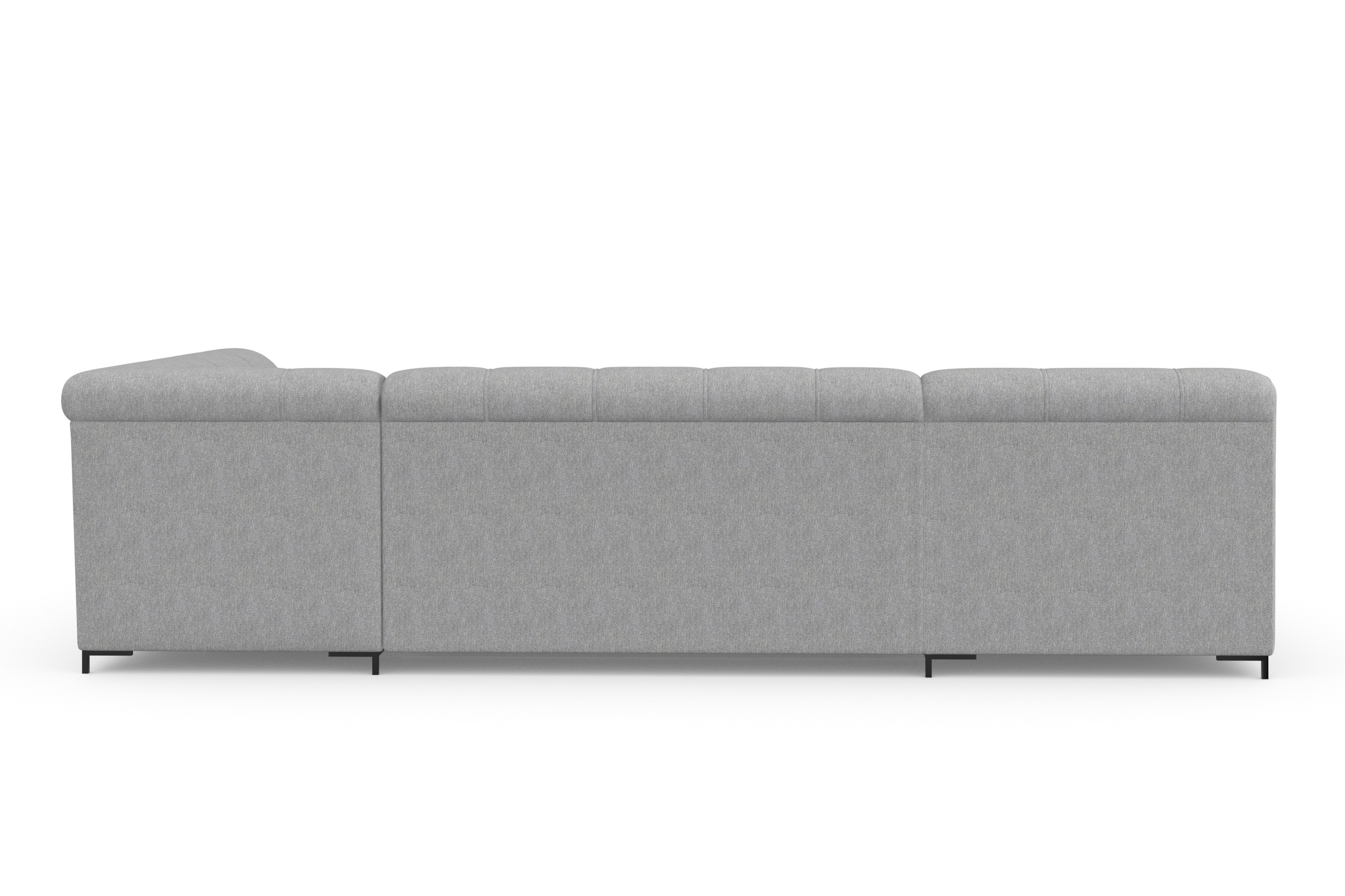 INOSIGN Wohnlandschaft »Balme, moderne Formensprache, zeitloses Design, U-Form«, Inkl. Zierkissen, wahlweise mit Bettfunktion