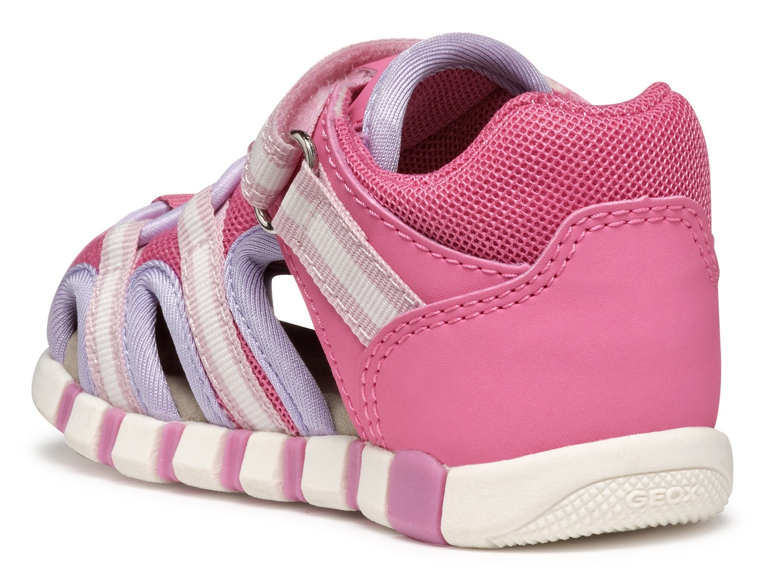 Geox Lauflernschuh »B SANDAL IUPIDOO GIR«, Sandale, Klettschuh, Babyschuh im sportlichen Trekking Look