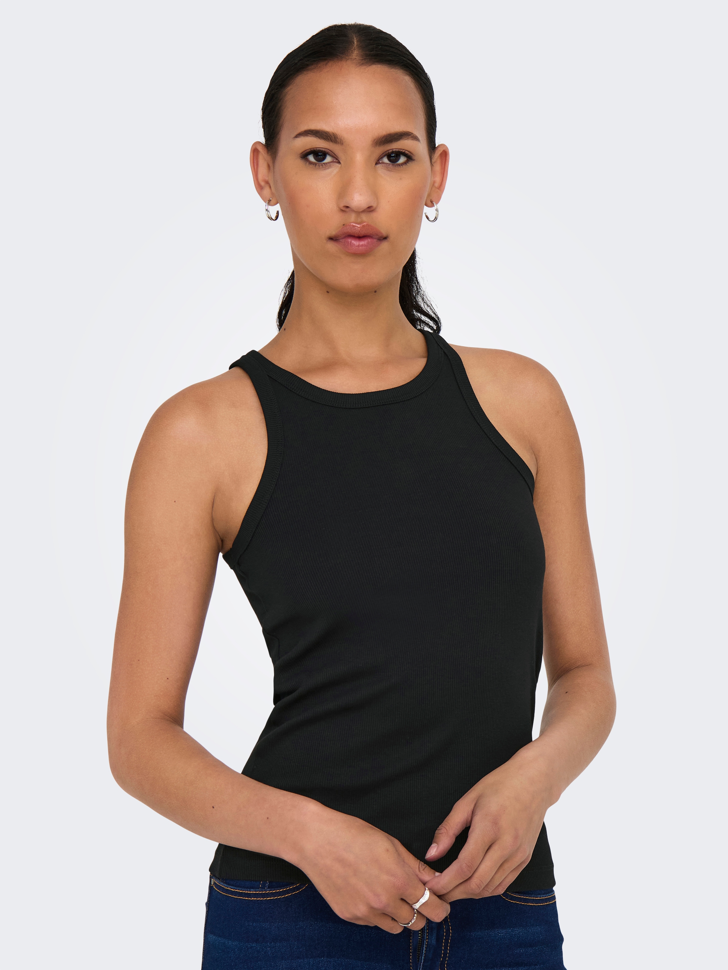 ONLY Tanktop »ONLLINDSAY TANK TOP 2 PACK« Packung, 2 Baumwollmischung