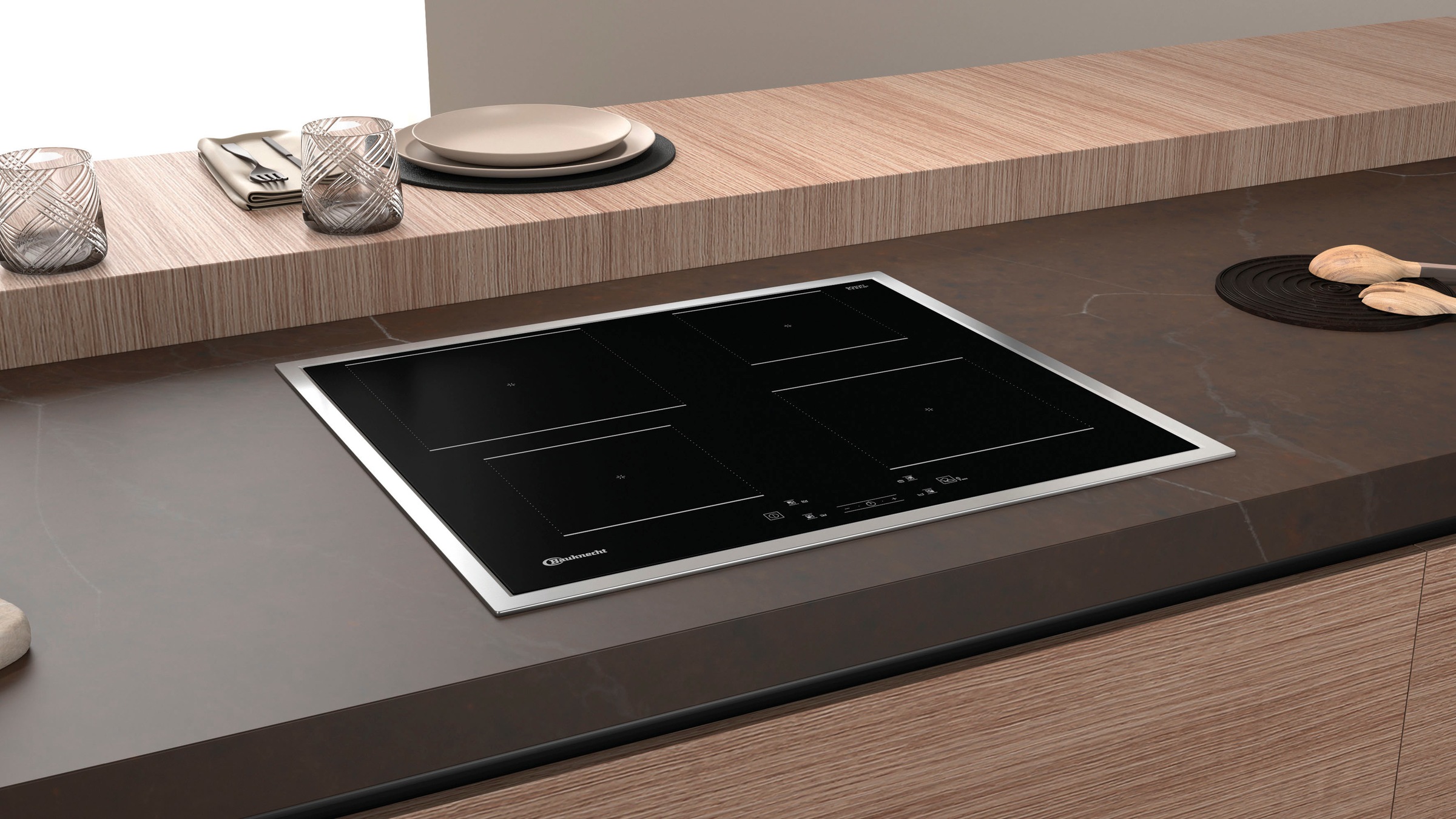 BAUKNECHT Induktions-Kochfeld von SCHOTT CERAN® »BQ 2760S FT«