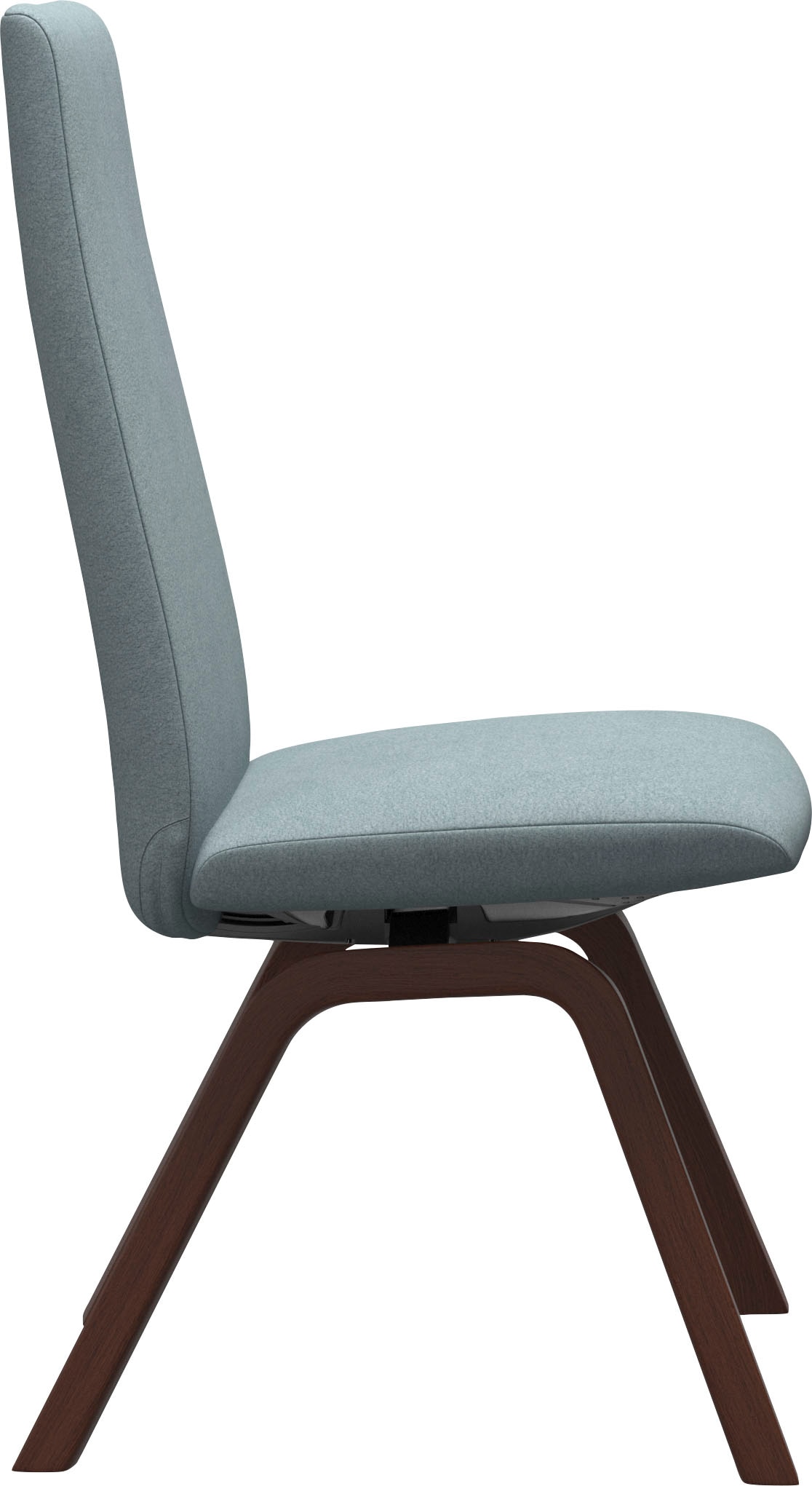 Stressless® Polsterstuhl »Laurel«, Microfaser DINAMICA, High Back, Größe M, mit schräggestellten Beinen in Walnuss
