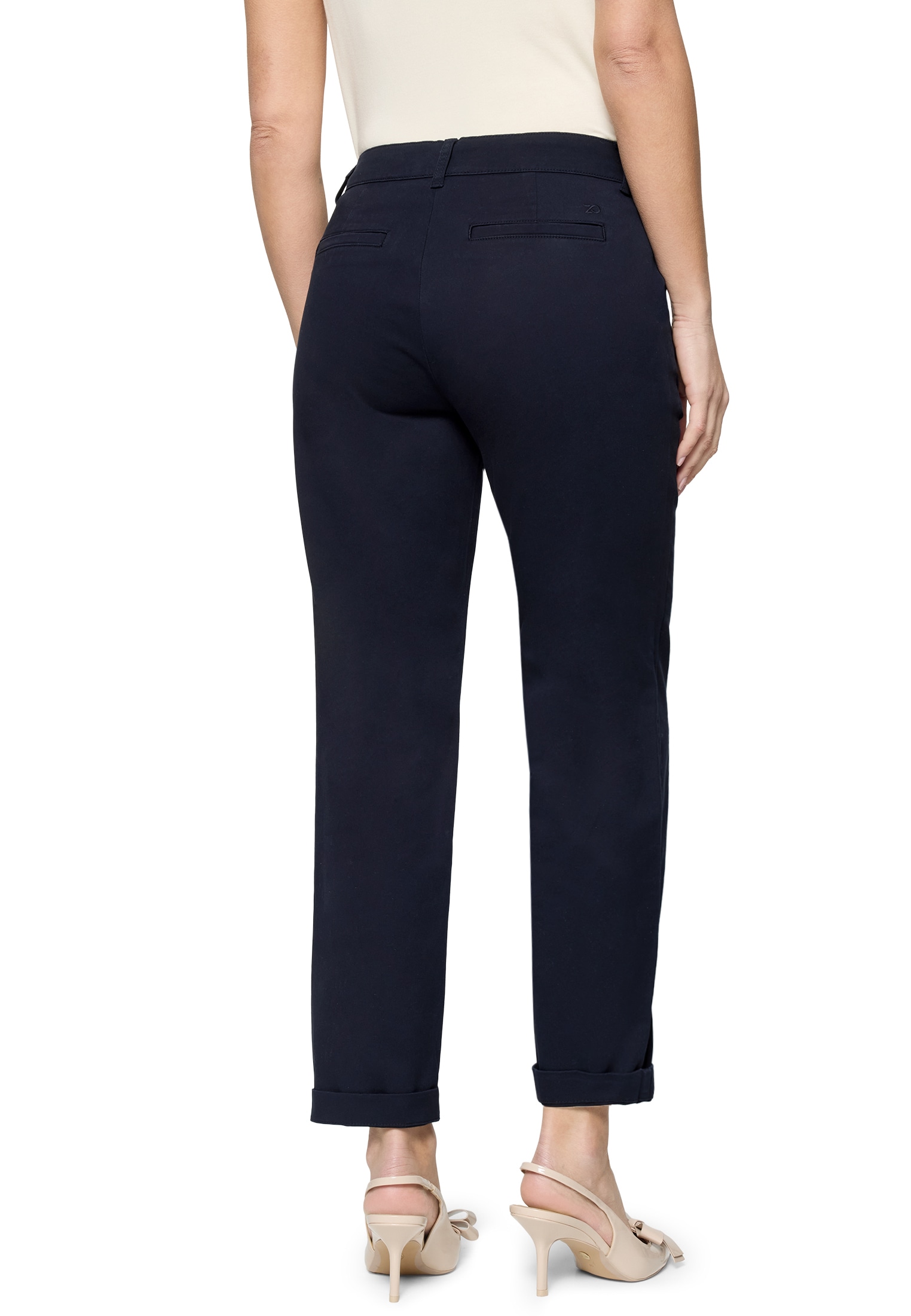 Zero Stoffhose »Chinohose mit Stretch 28 Inch«