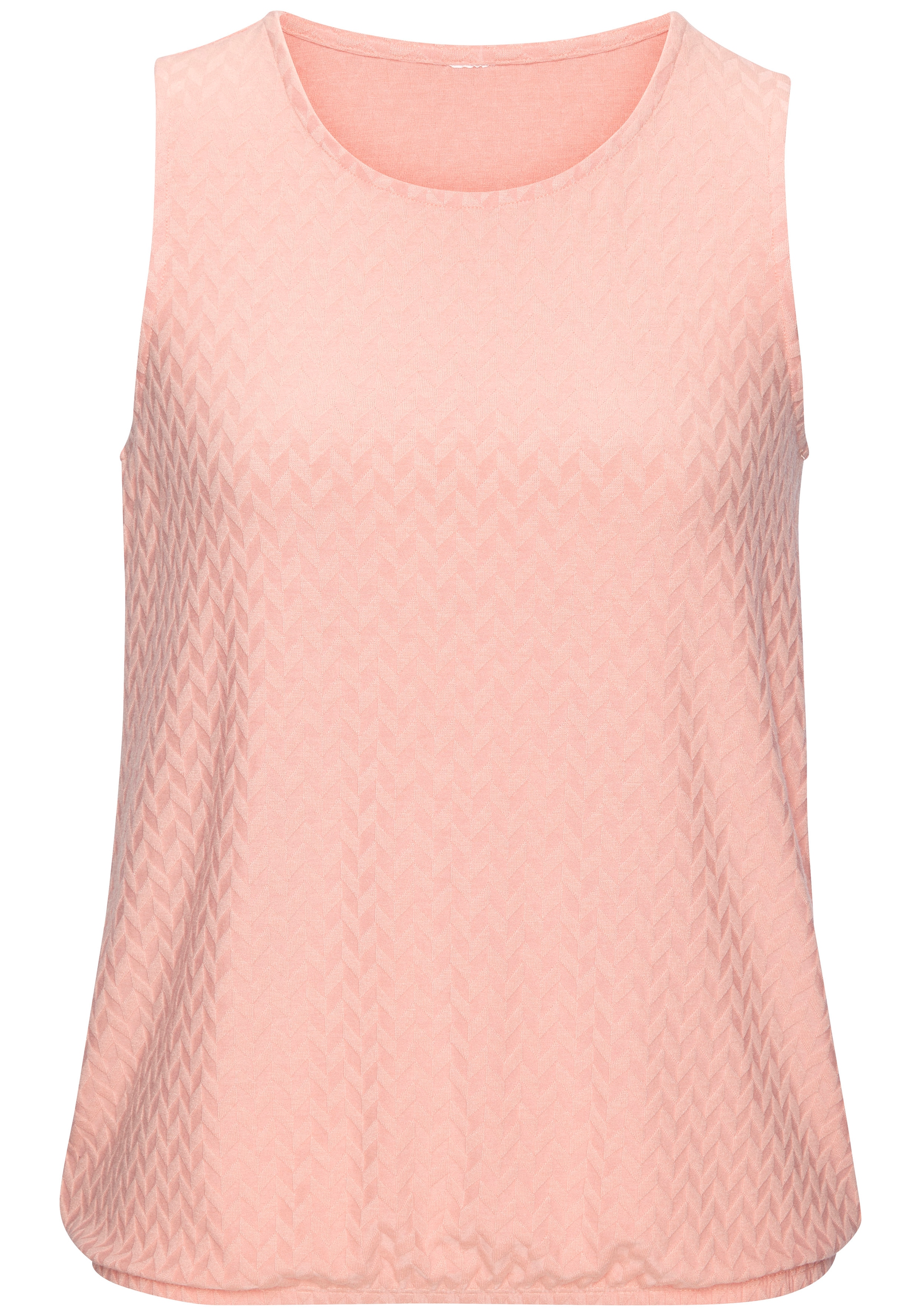 Vivance Shirttop »mit modischem Jacquard-Muster«, (Packung), aus hochwertiger Qualität mit Viskose