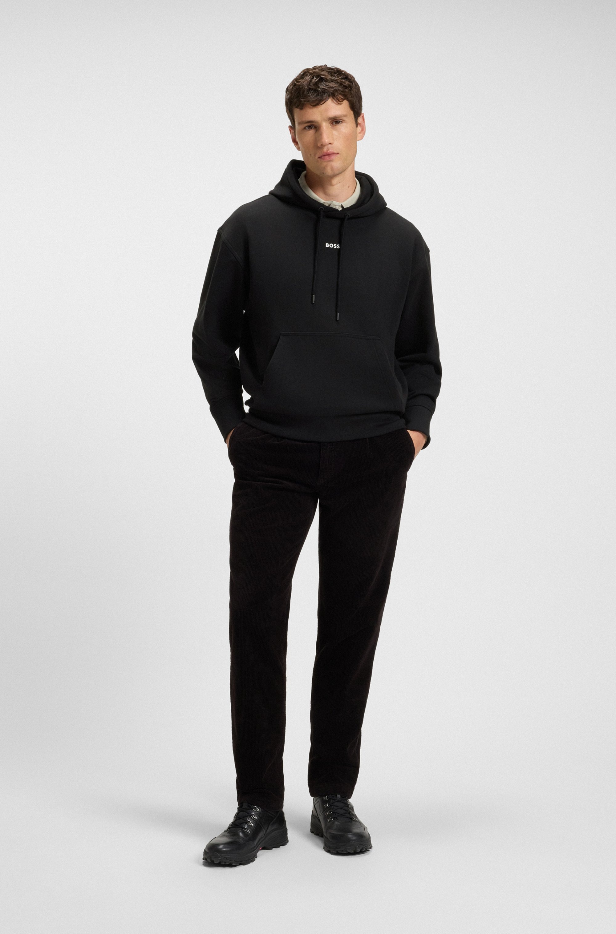 BOSS ORANGE Kapuzensweatshirt »WeSmallhood«, mit Kängurutasche
