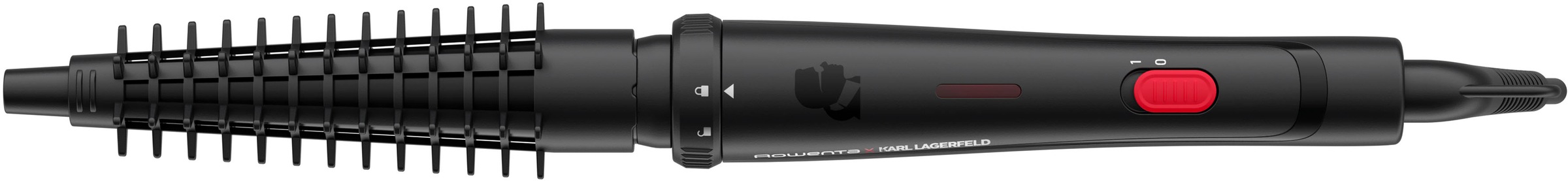 Rowenta Multihaarstyler »Rowenta x Karl Lagerfeld CF422L Infinite Looks 9-in-1 Multistyler«, 4 Aufsätze, Haarglätter, Kreppeisen, Lockenstab, Keramikbeschichtung, 190°C