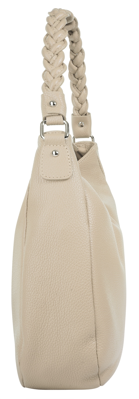 Samantha Look Henkeltasche, echt Leder, Made in Italy