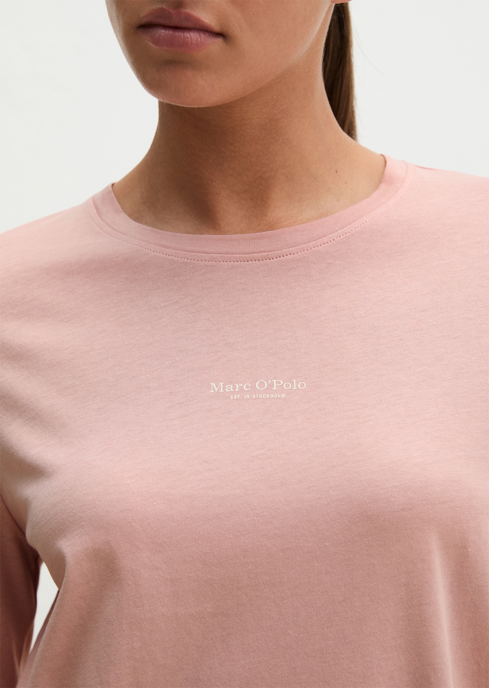 Marc O'Polo Pyjamaoberteil bequeme Passform, mit Langarm, für Homewear, ohne Verschluss