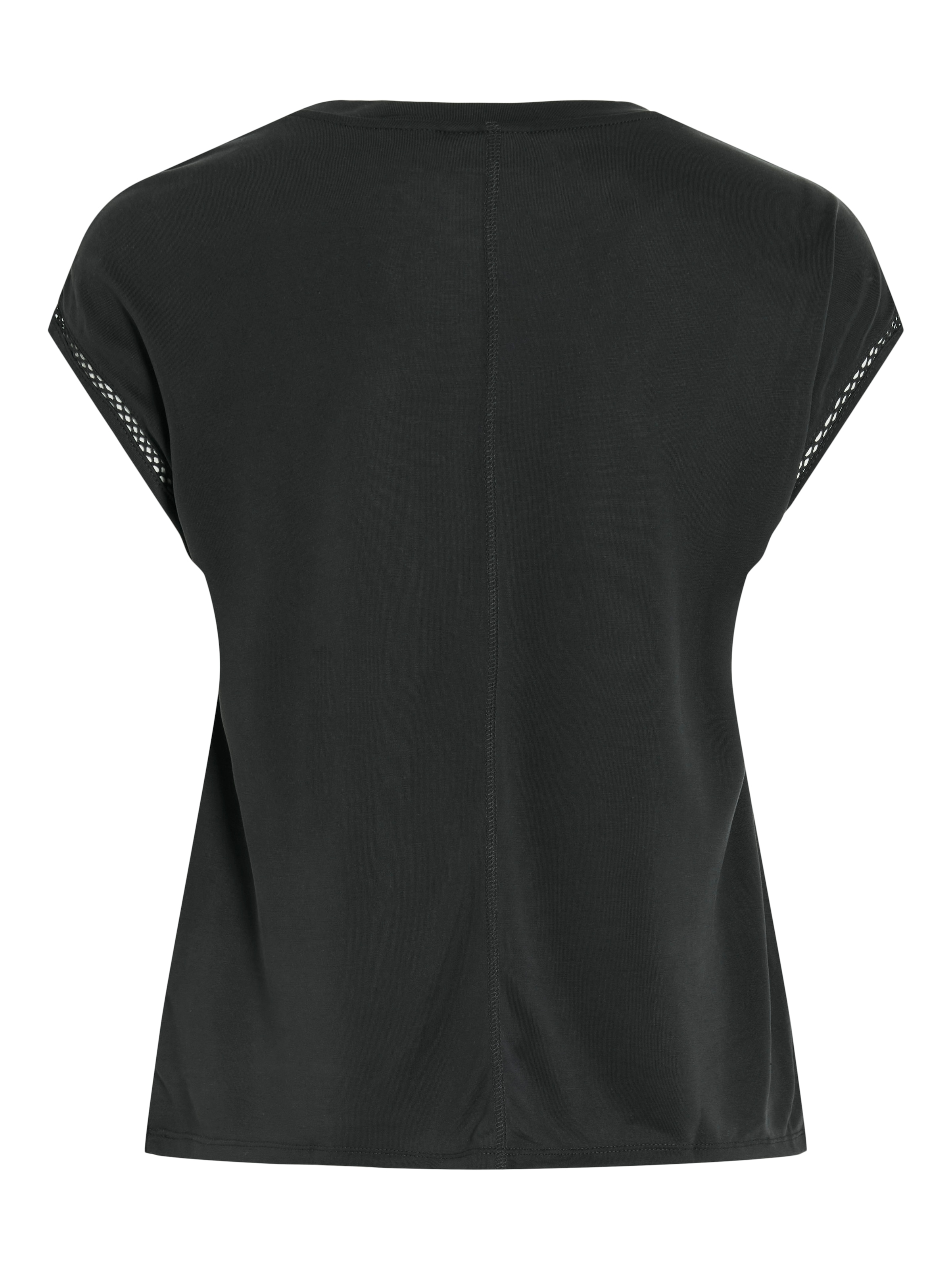 Vila Kurzarmshirt »VIMODALA C/S O-NECK DETAIL TOP - NOOS«